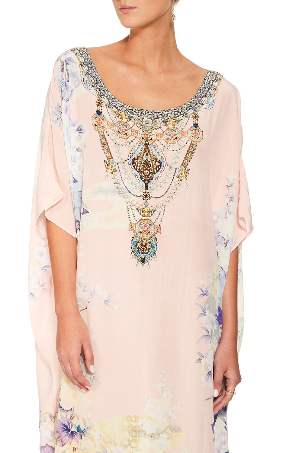 CAMILLA HARAJUKU HEIRESS ROUND NECK KAFTAN