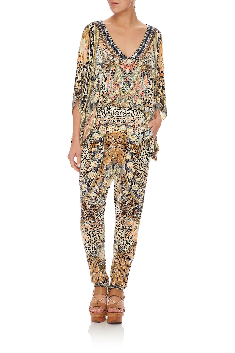 CAMILLA HAREM PANT W/ FRONT PLEATS MOTO MAIKO