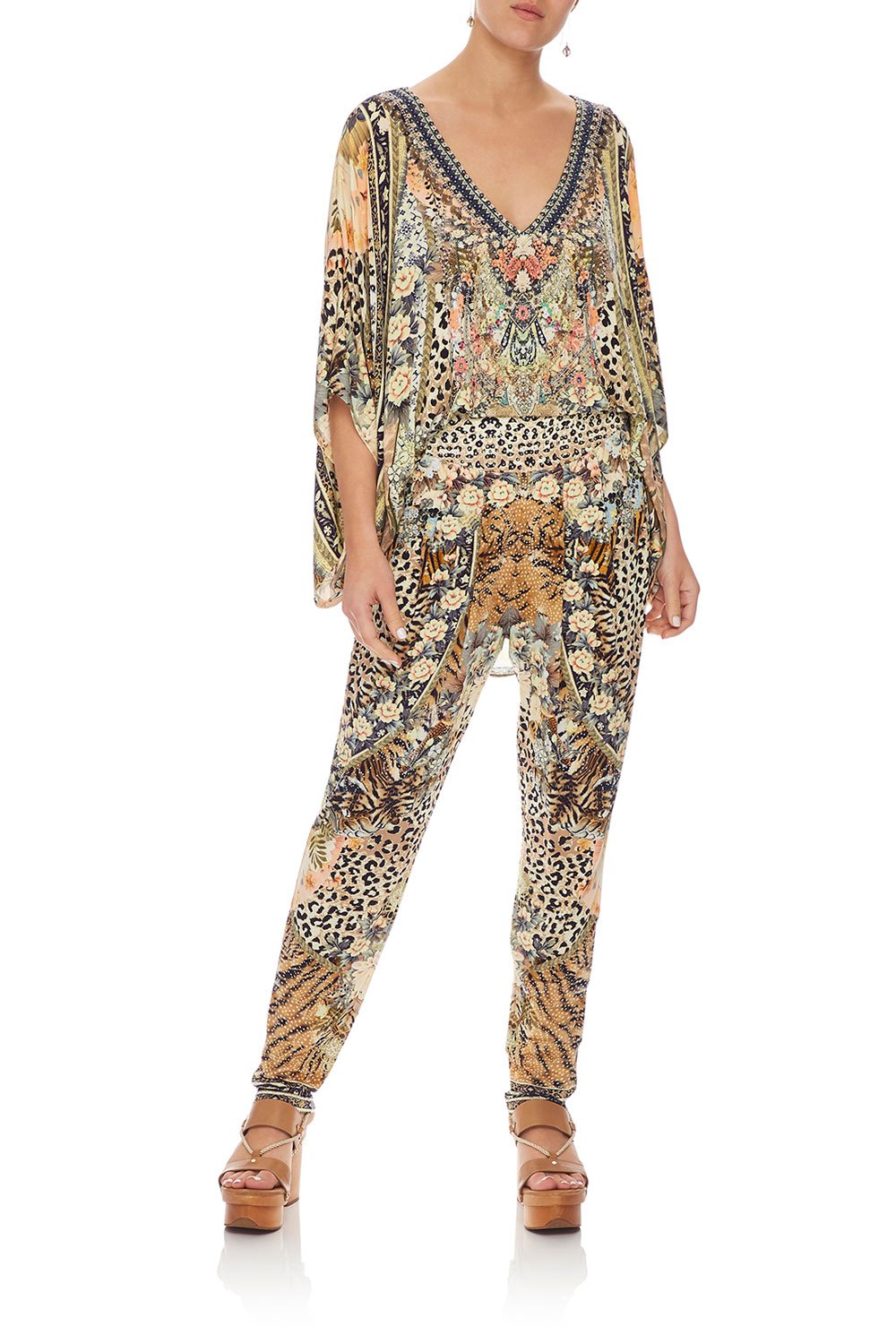 CAMILLA HAREM PANT W/ FRONT PLEATS MOTO MAIKO