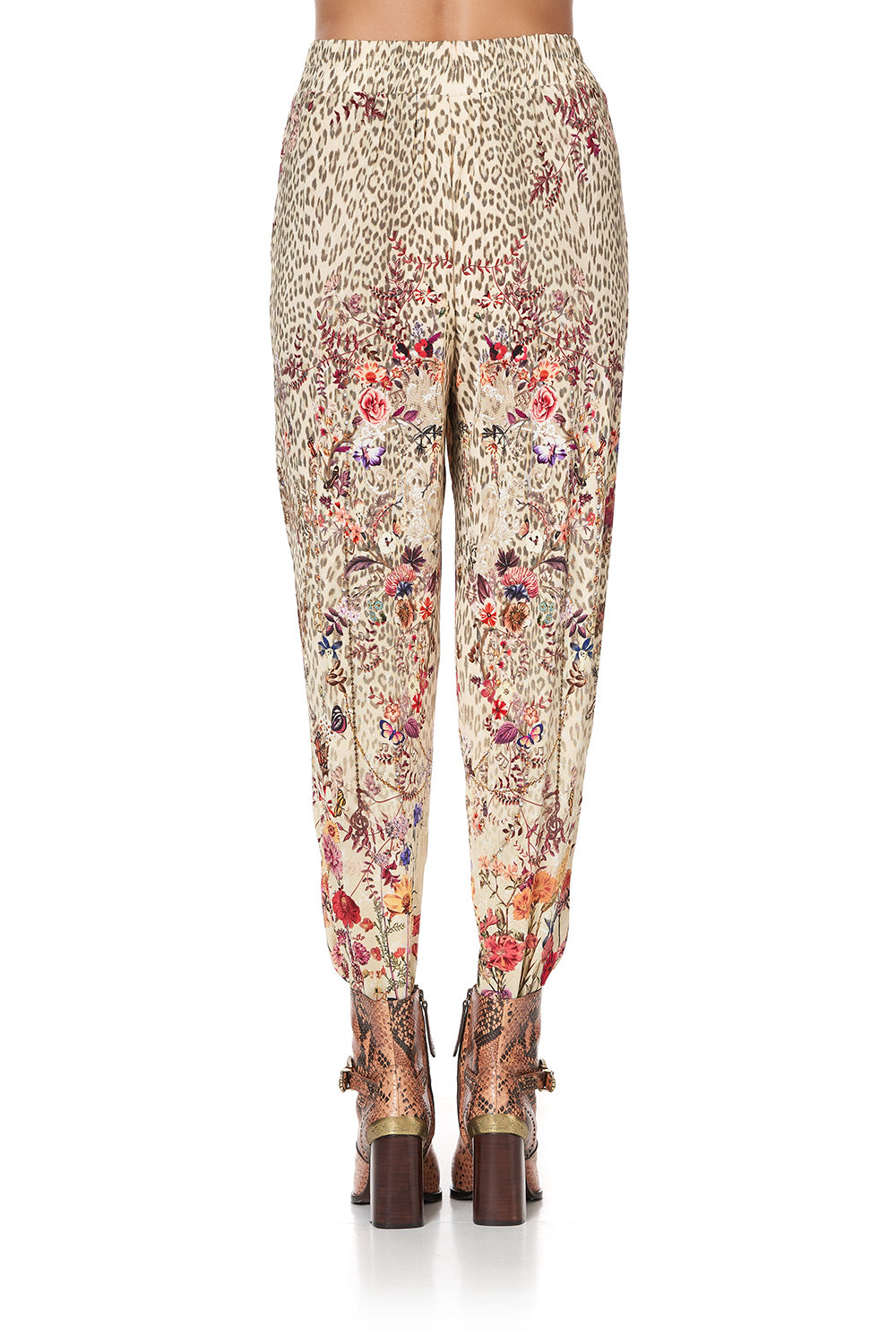 HAREM PANTS WITH FRONT PLEATS DRIFTING DREAMER