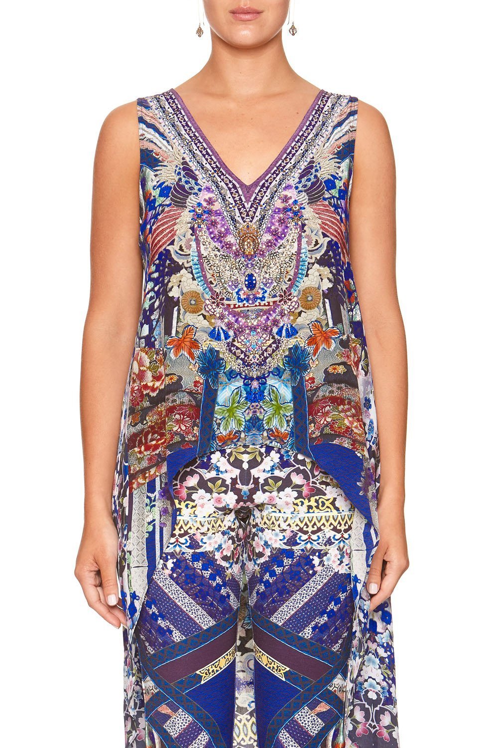 HIGH LOW CROSS BACK TOP DARLING'S DESTINY