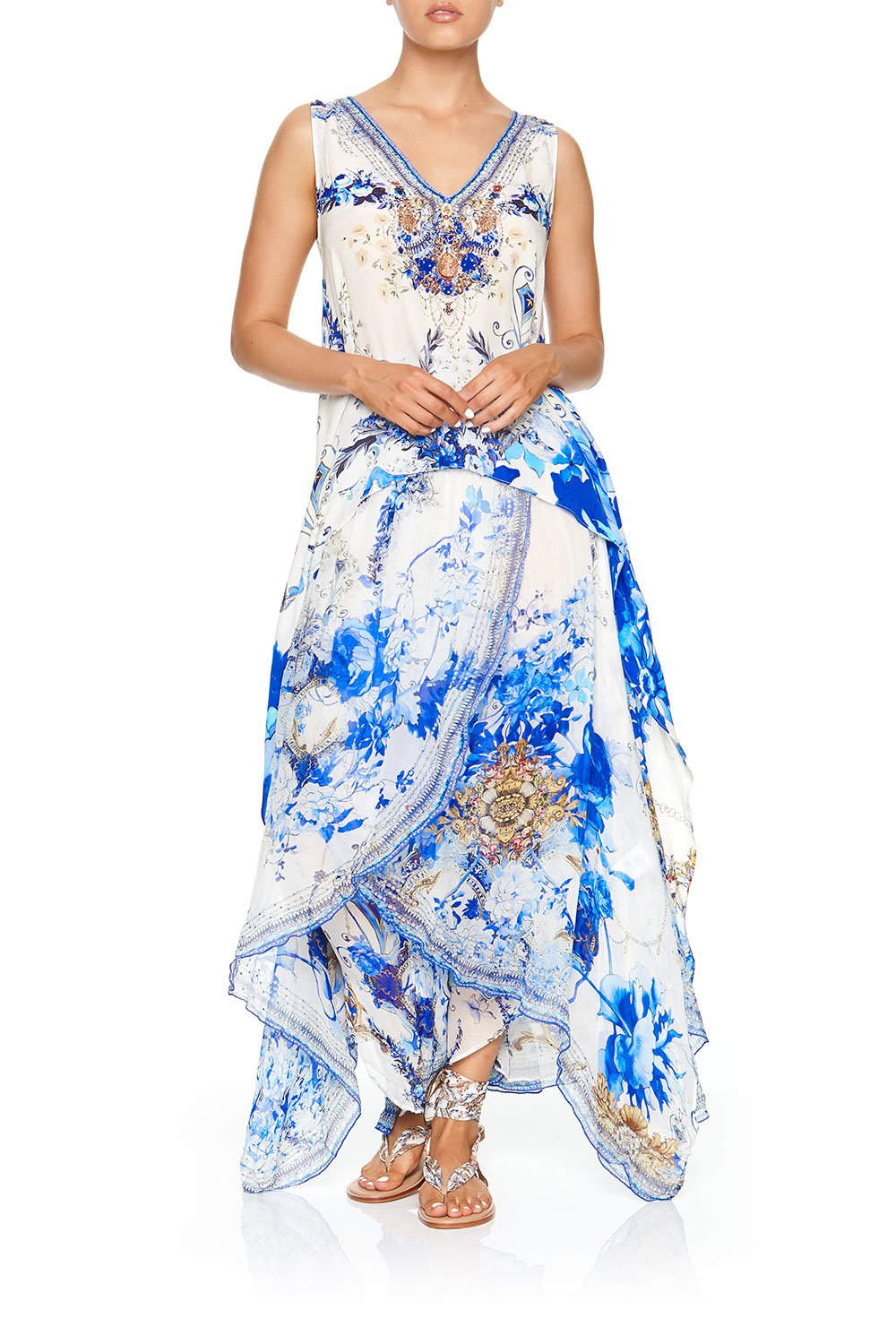 CROSS OVERLAY PANT SAINT GERMAINE