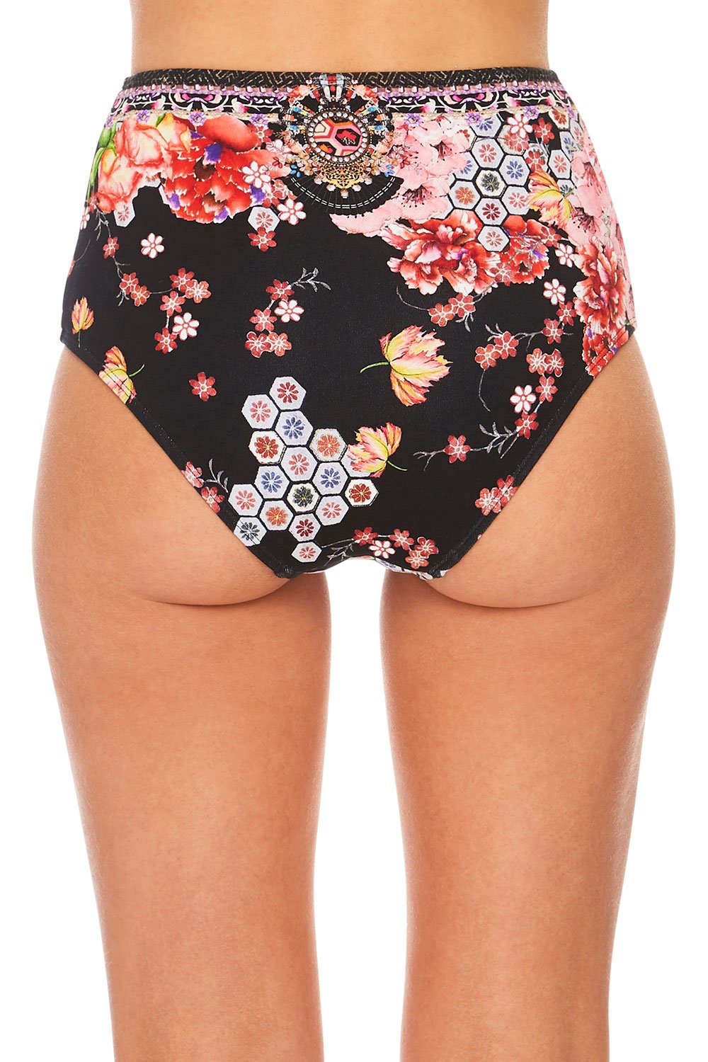 CAMILLA PAINTED LAND HIGH WAISTED BRIEF