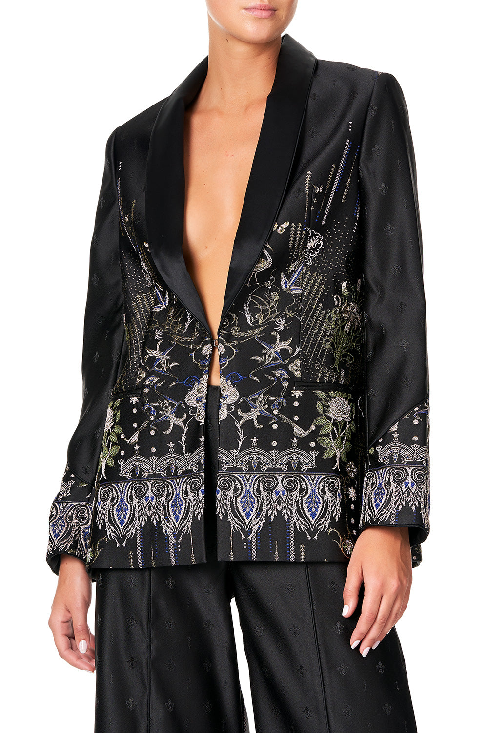 CAMILLA JACKET WITH SLEEVE CUFF DETAIL REBELLE REBELLE