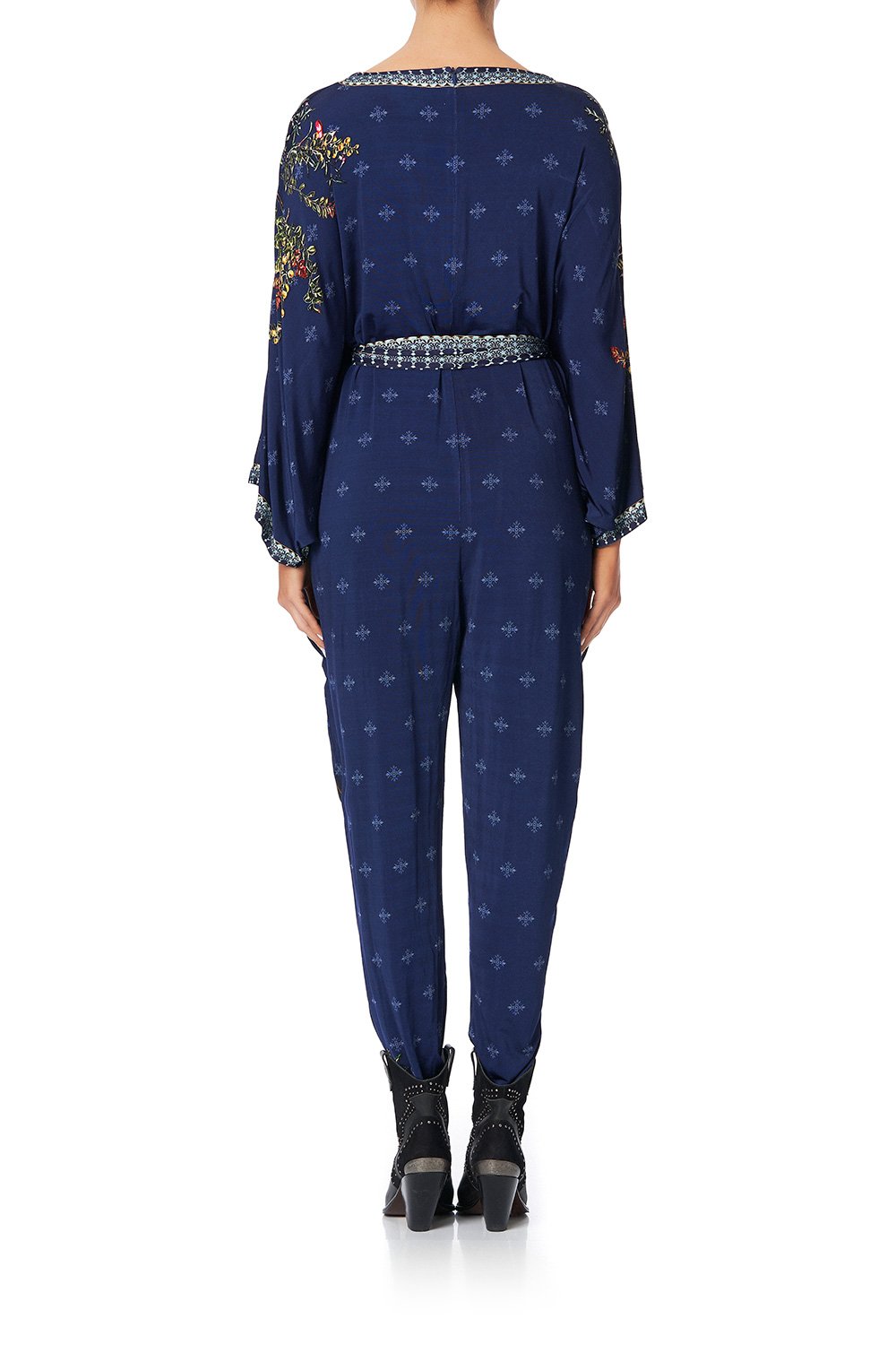 JERSEY BAT SLEEVE JUMPSUIT SOUTHERN TWILIGHT