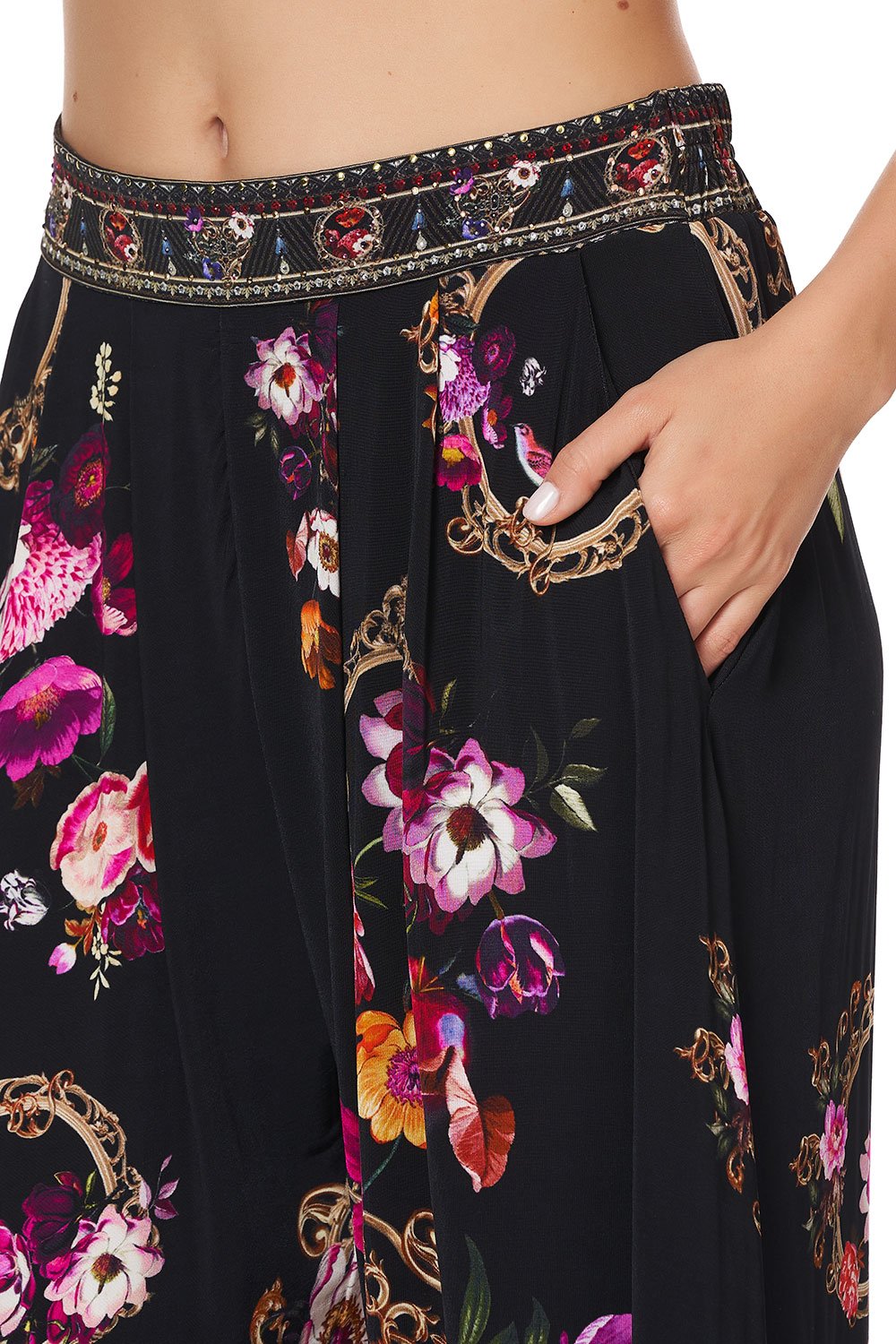 JERSEY DRAPE PANT WITH POCKET MIRROR MIRROR