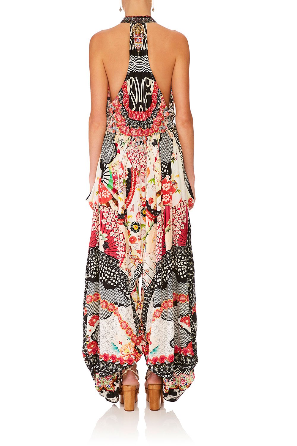 CAMILLA VINTAGE VIXEN JUMPSUIT WITH DROP CROTCH PANT