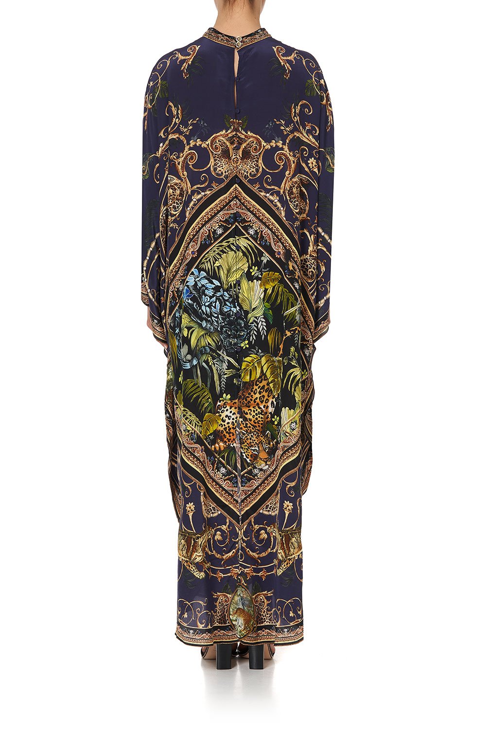 KAFTAN WITH HIGH COLLAR STAND SEVEN DAY WEEKEND