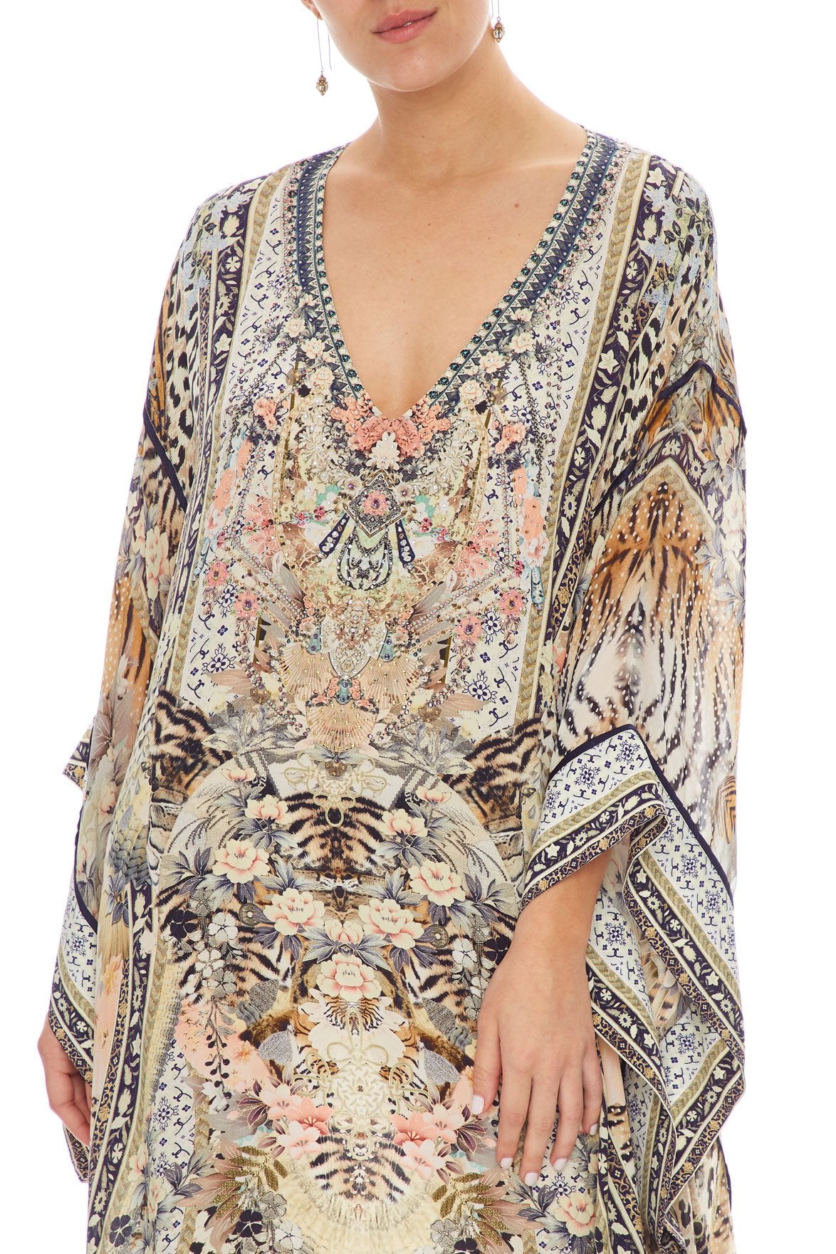 CAMILLA KAFTAN W/ SHEER SLEEVE MOTO MAIKO