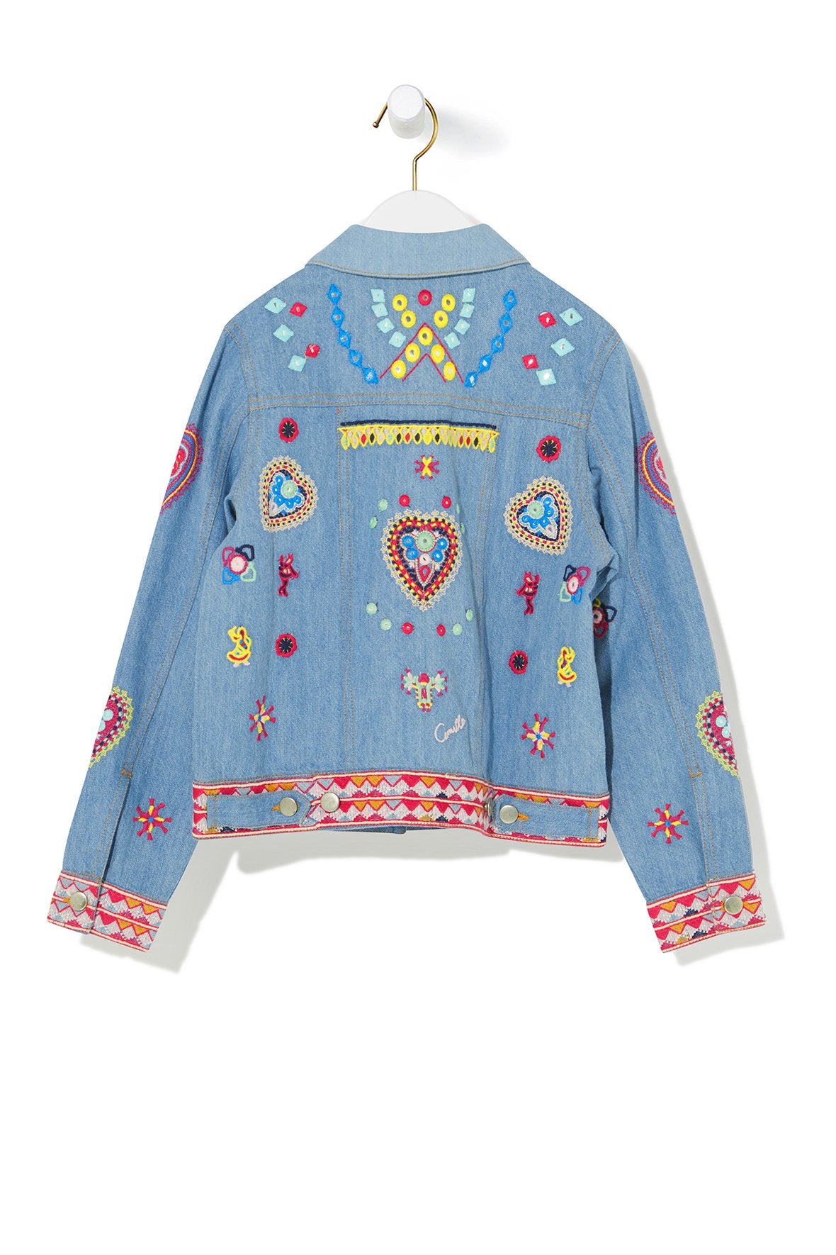 KALBELIA QUEEN KIDS DENIM JACKET