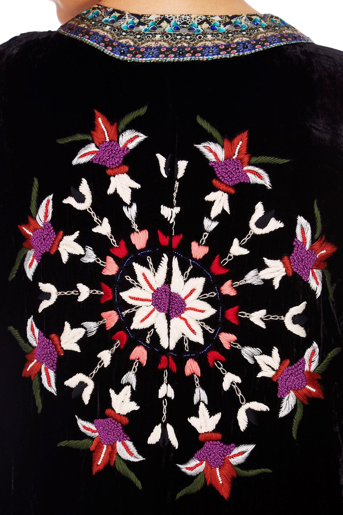 CAMILLA JAGGIS KINGDOM KIMONO W LONG UNDERLAY