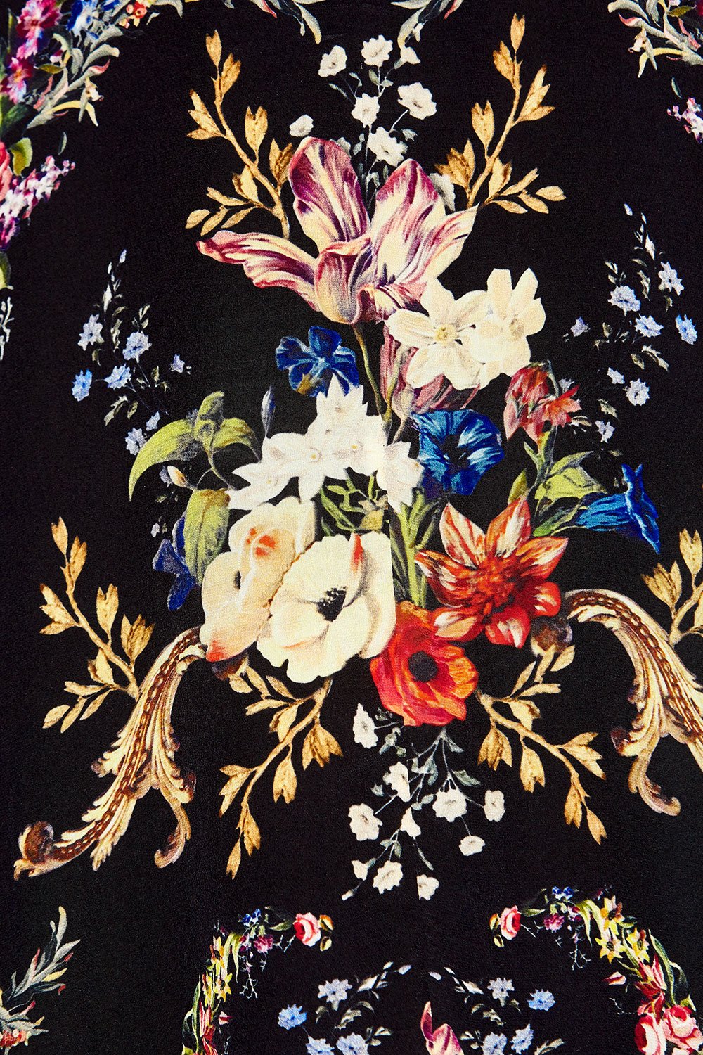 KIMONO WITH LONG UNDERLAY FRIEND IN FLORA