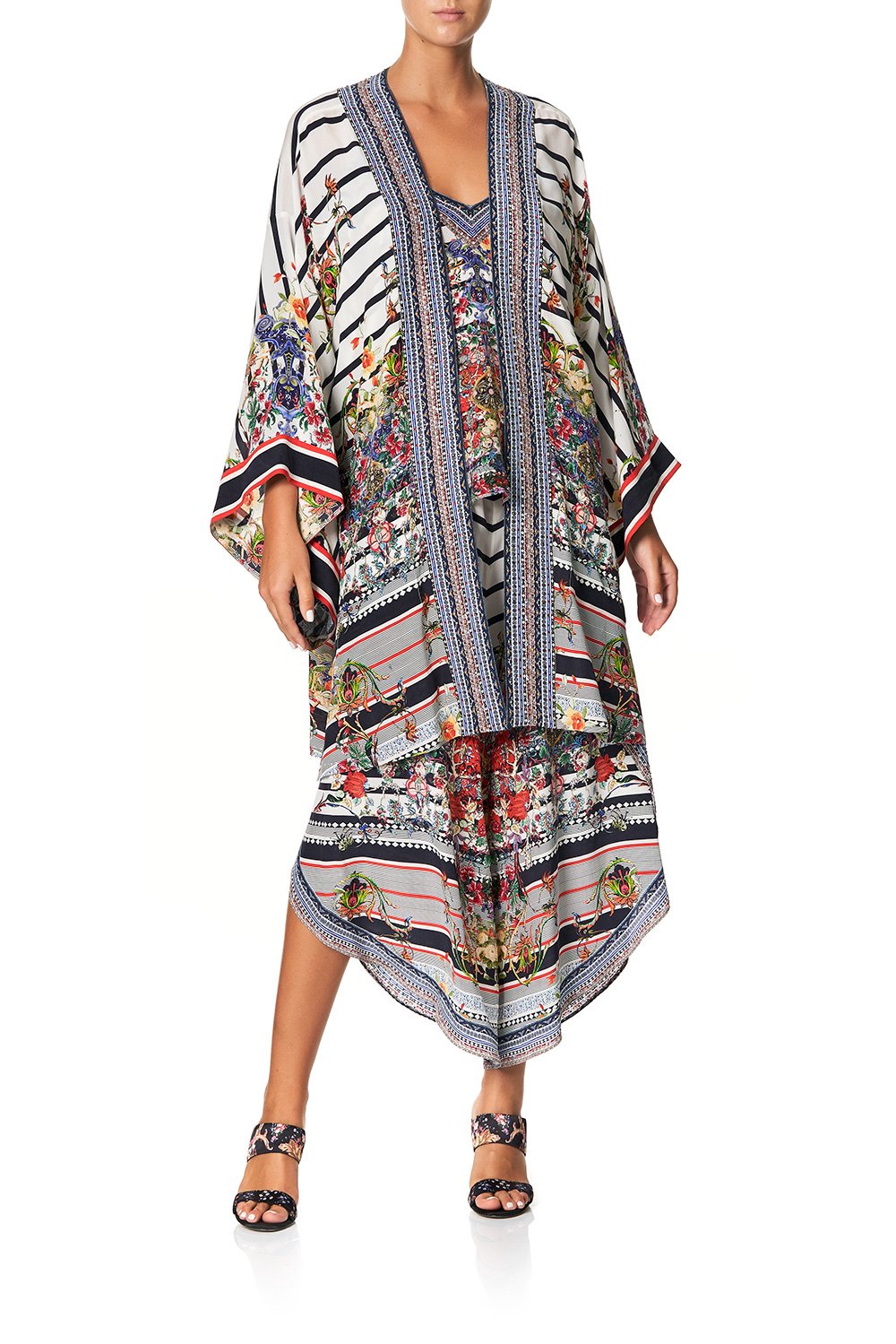 CAMILLA KIMONO WITH TIE BELT JOIE DE VIVRE