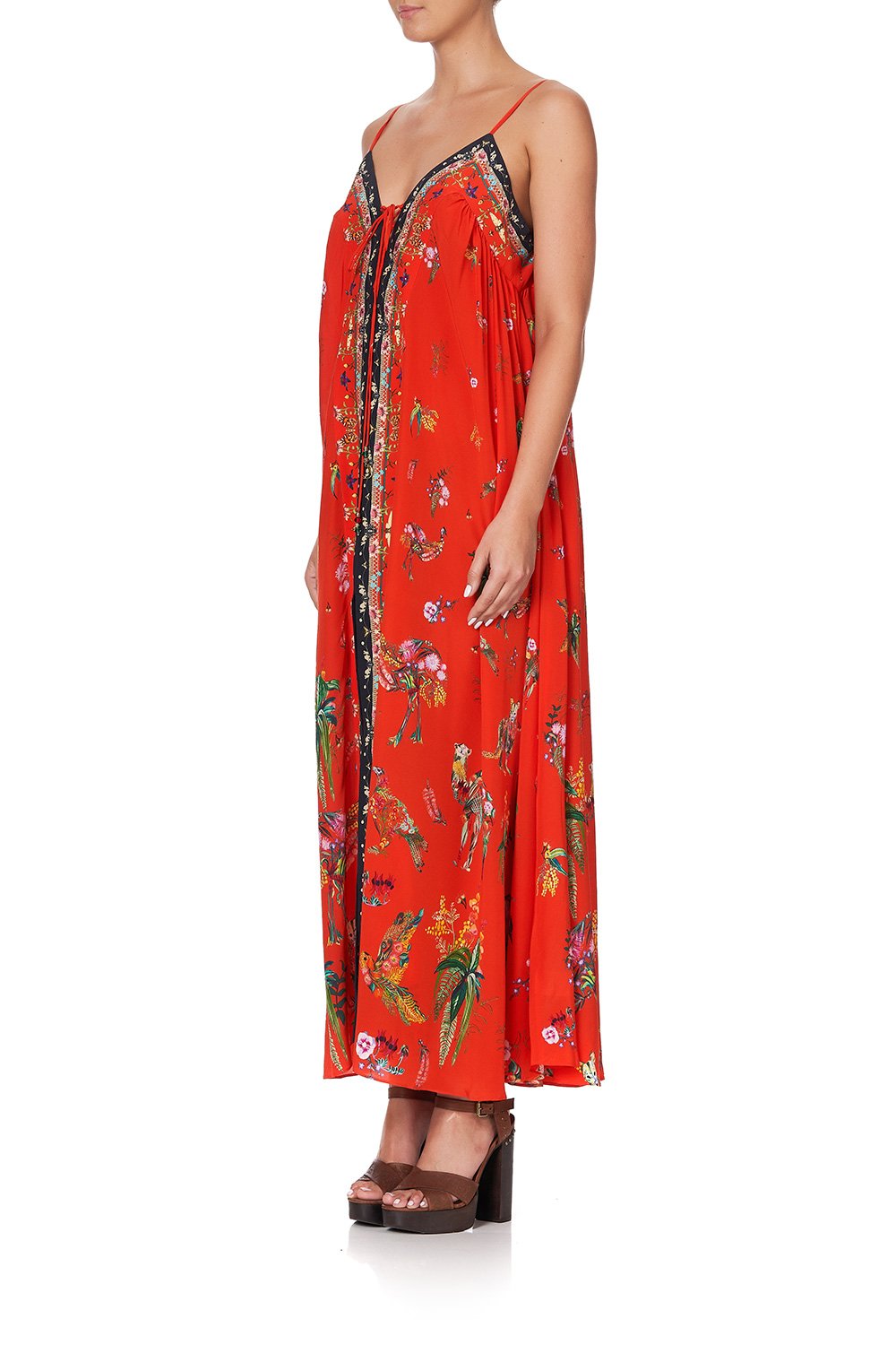 LACE UP FRONT DRESS CINEMA PARADISO