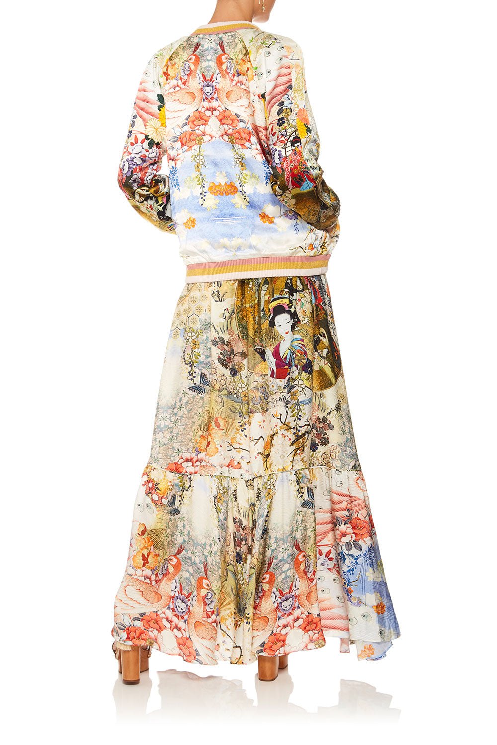 CAMILLA LADY LABYRINTH OVERSIZED BOMBER