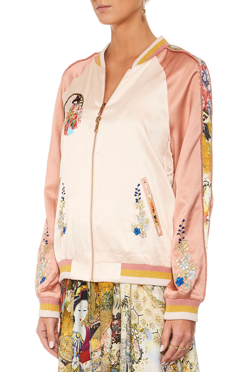 CAMILLA LADY LABYRINTH OVERSIZED BOMBER