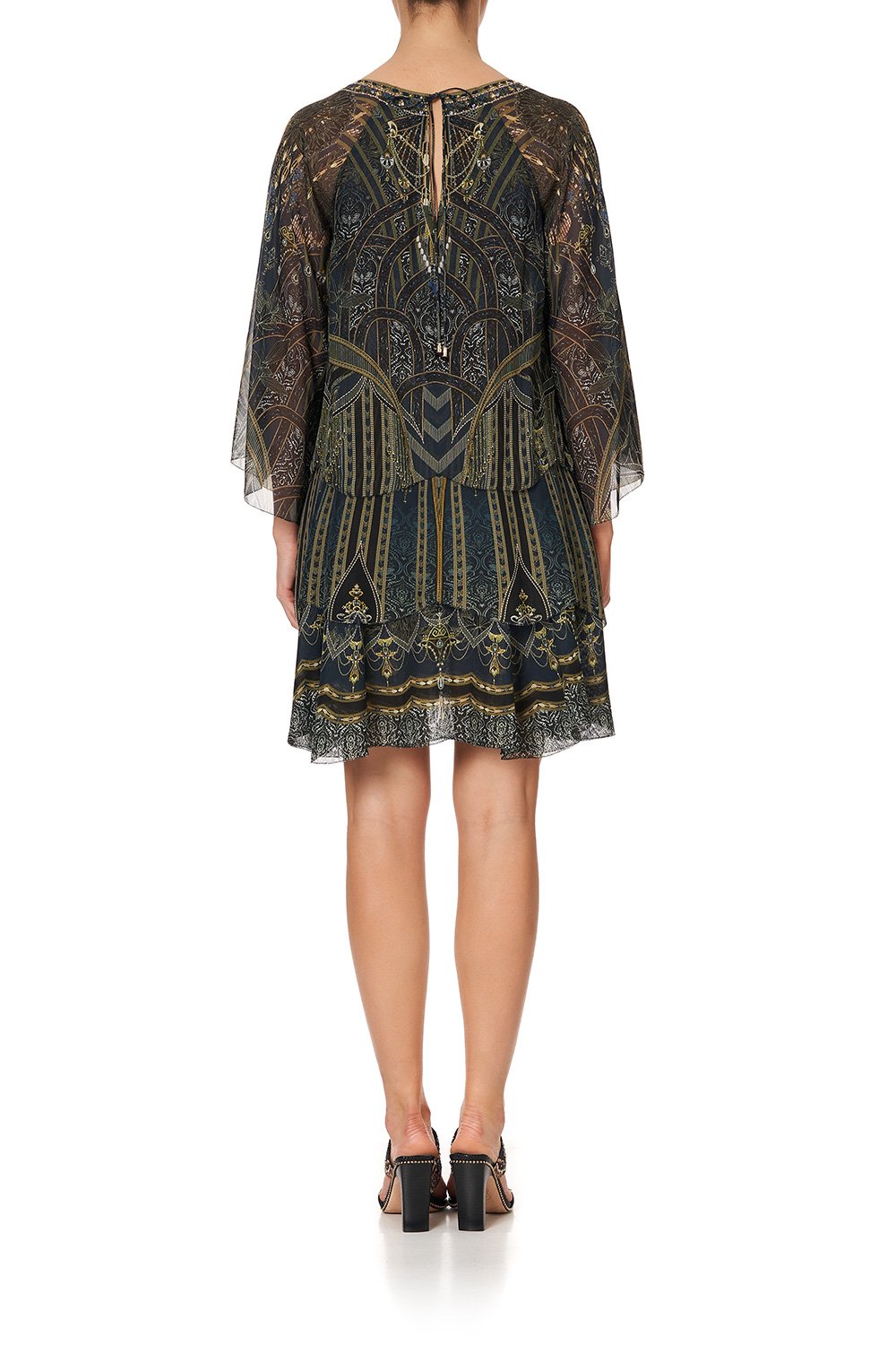 LAYERED FRILL SHORT DRESS GREAT SCOTT