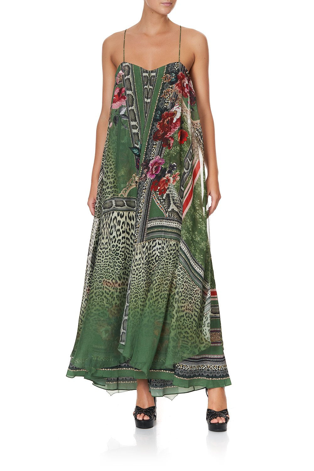 LAYERED LONG DRESS TALES OF TIME