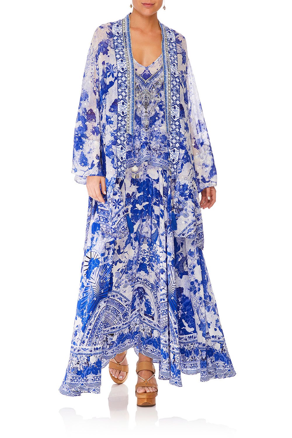 CAMILLA LAYERING WITH NECK BANDS THE FAN SEA