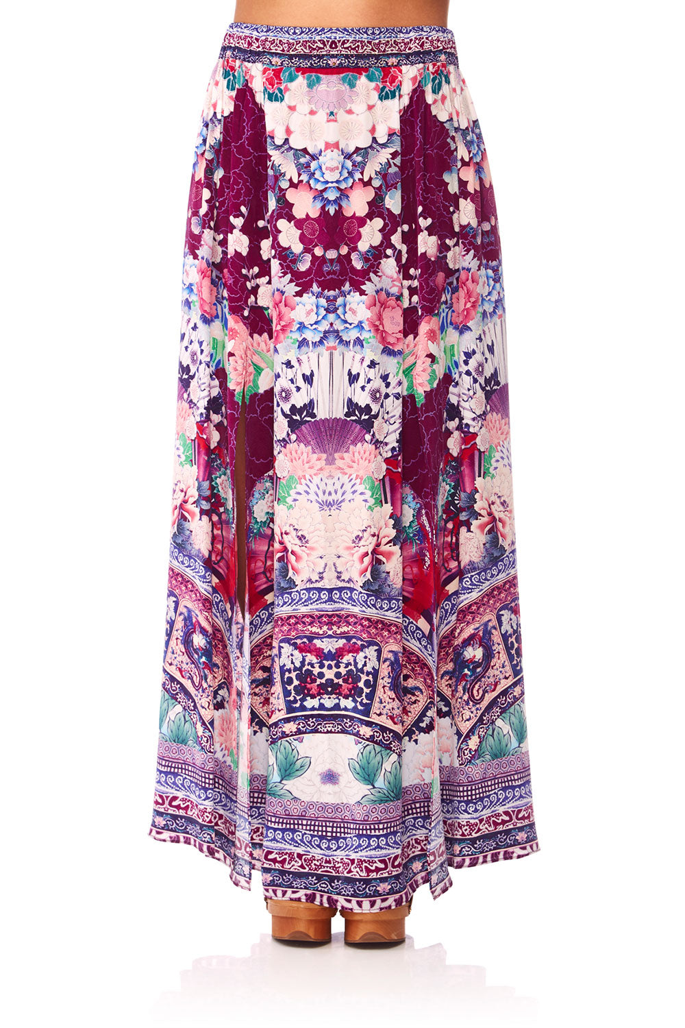 CAMILLA LITTLE OSAKA GIRL ELASTIC WAIST SKIRT W SPLITS