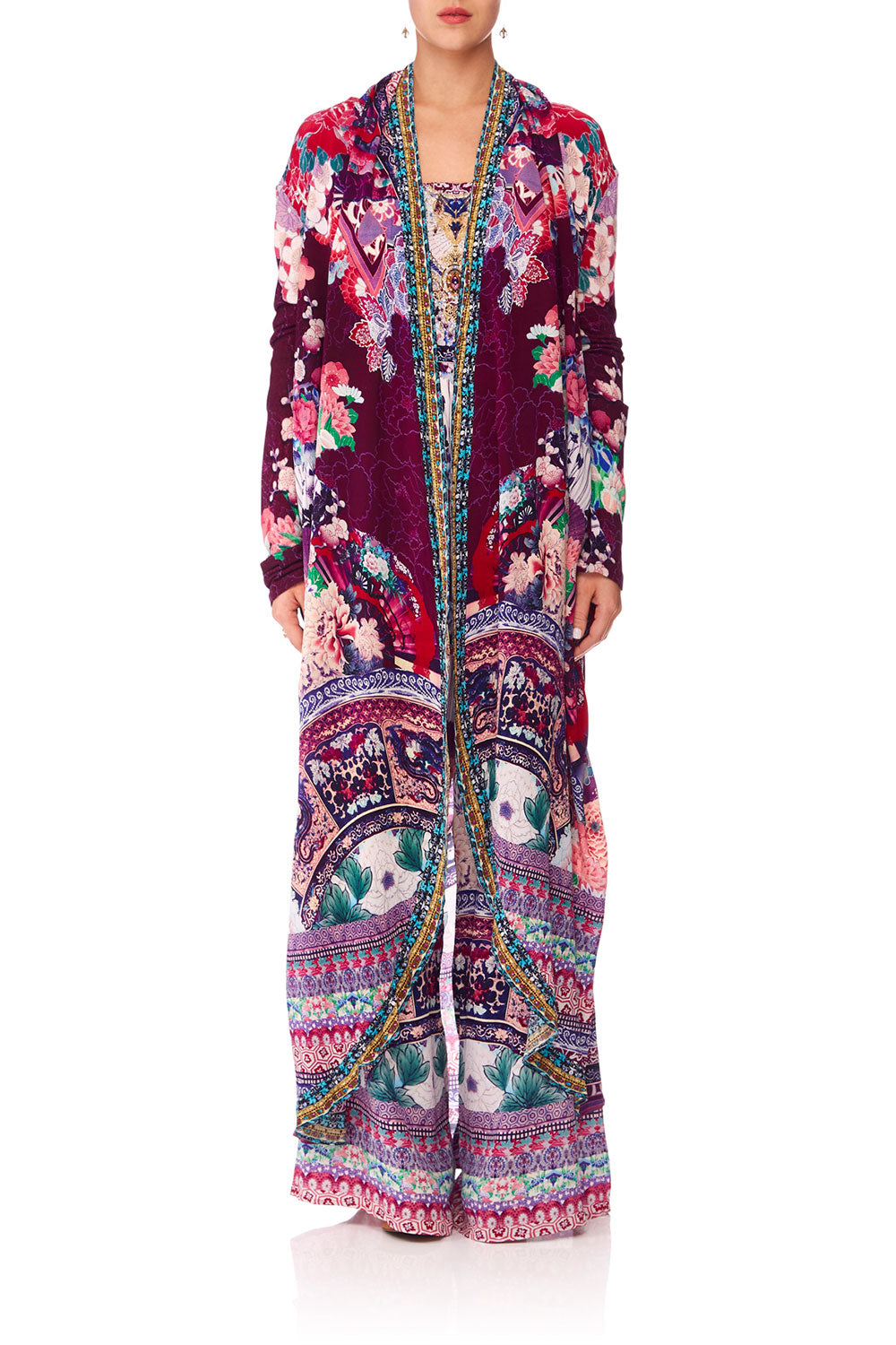 LITTLE OSAKA GIRL LONG CASUAL JACKET W POCKETS