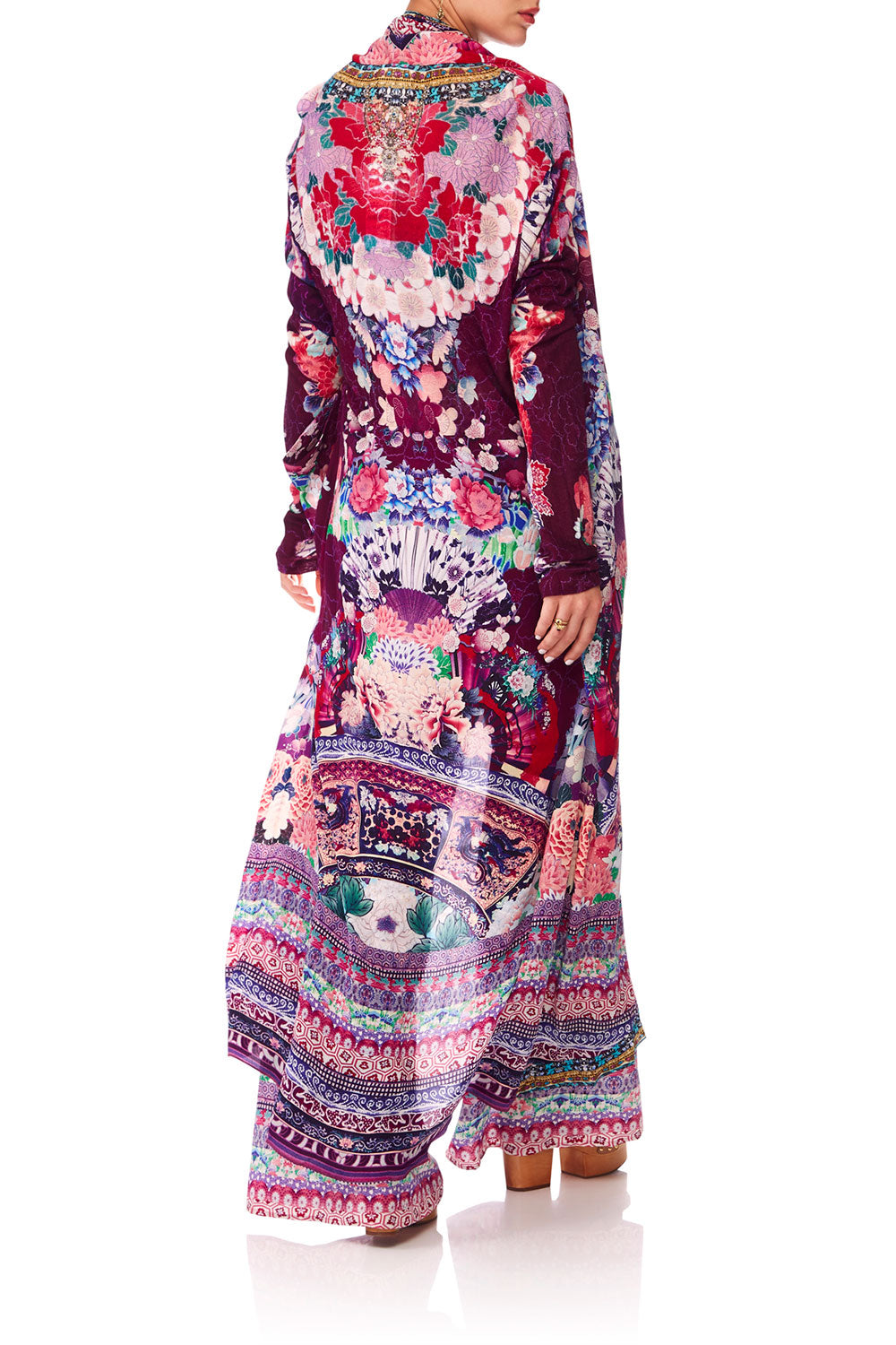 LITTLE OSAKA GIRL LONG CASUAL JACKET W POCKETS