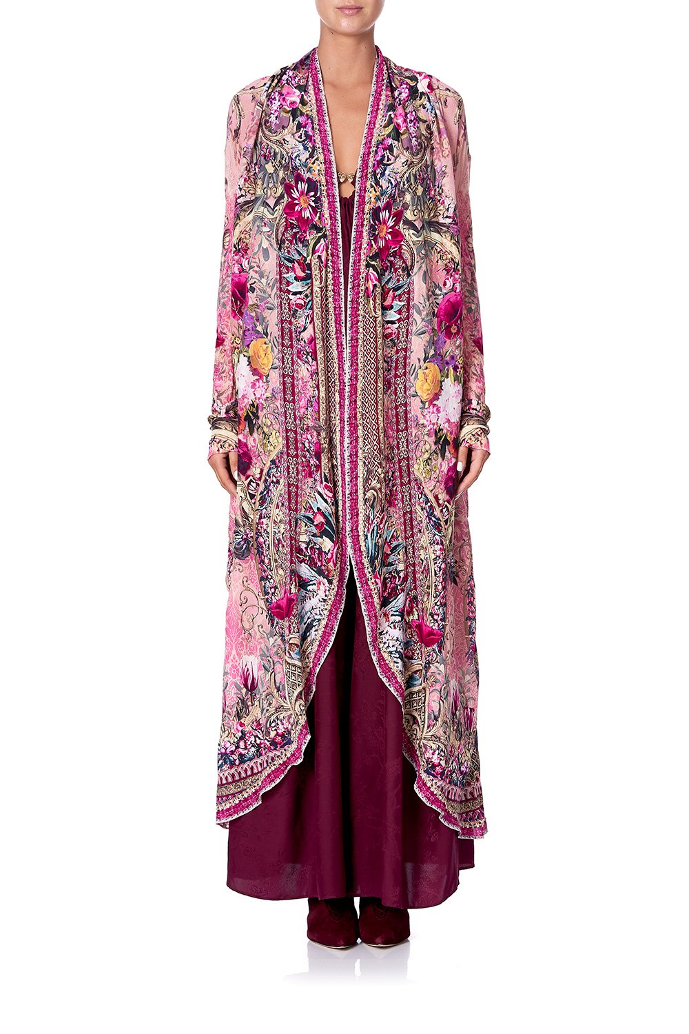 LONG CASUAL JACKET WITH POCKETS LA BELLE