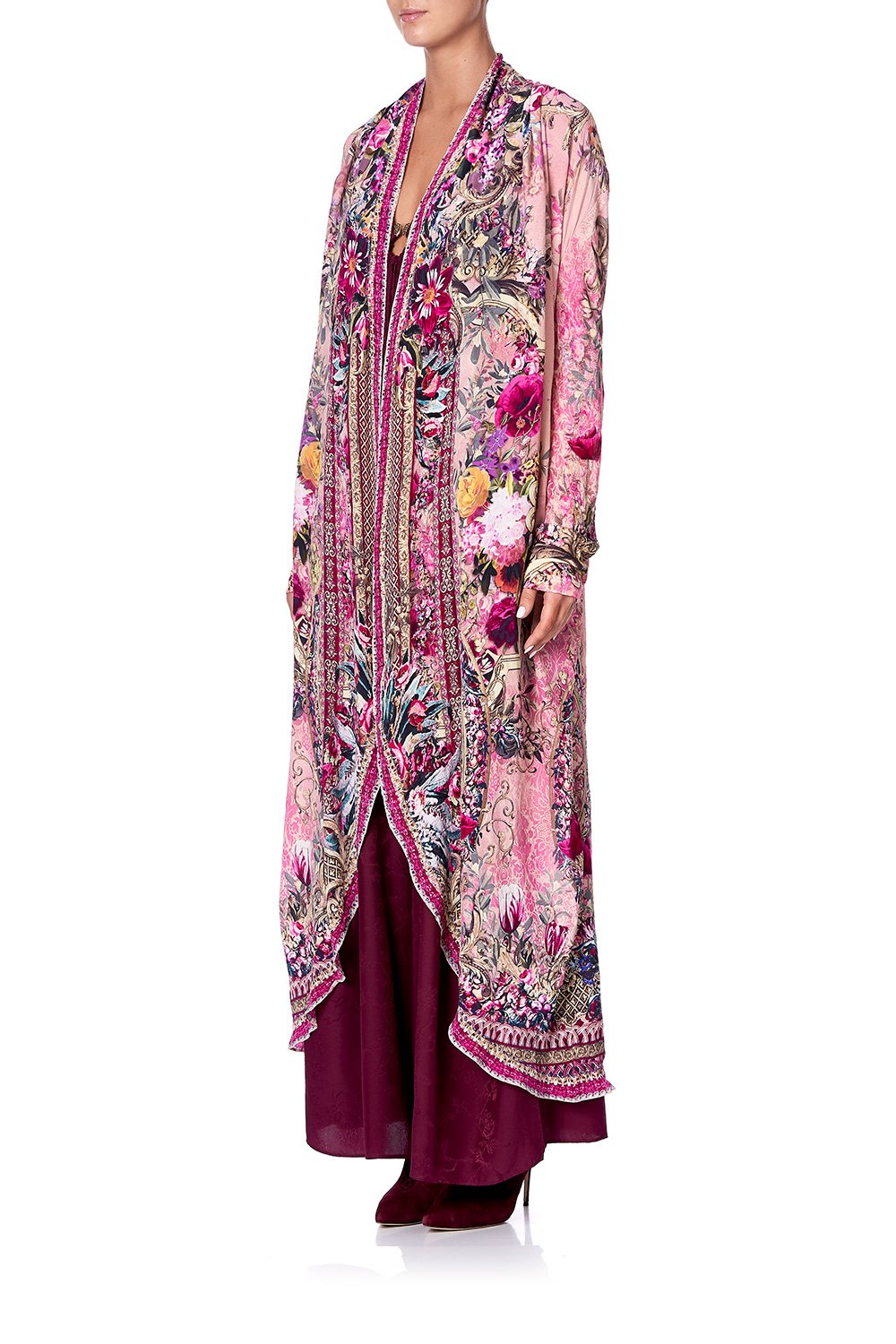 LONG CASUAL JACKET WITH POCKETS LA BELLE