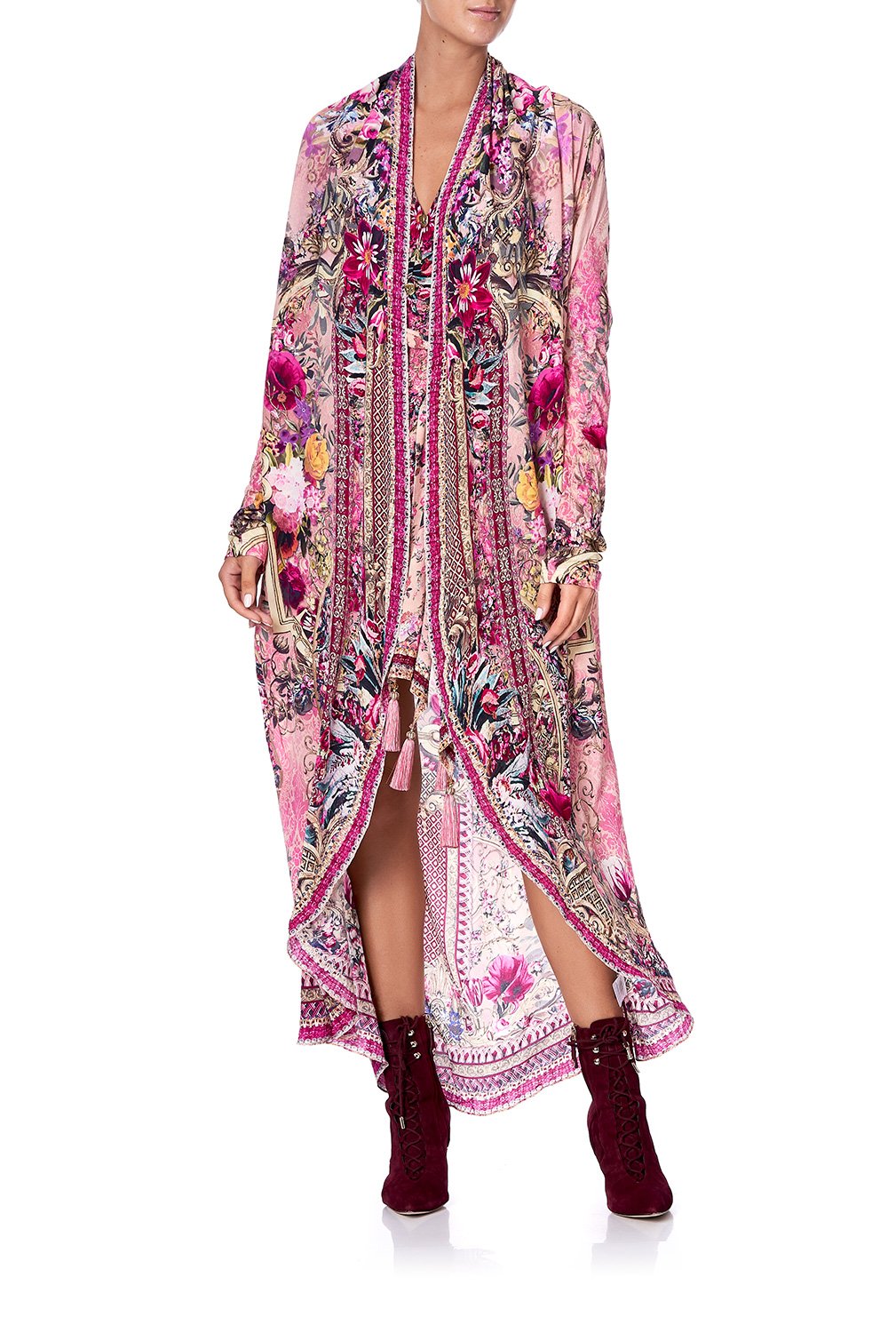 LONG CASUAL JACKET WITH POCKETS LA BELLE