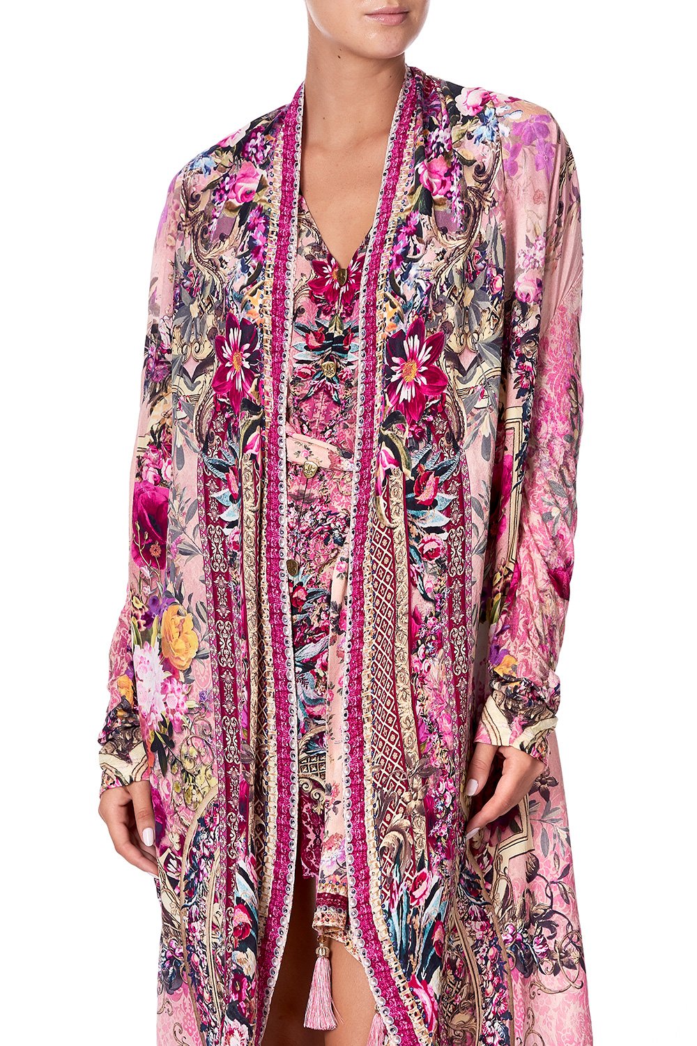 LONG CASUAL JACKET WITH POCKETS LA BELLE