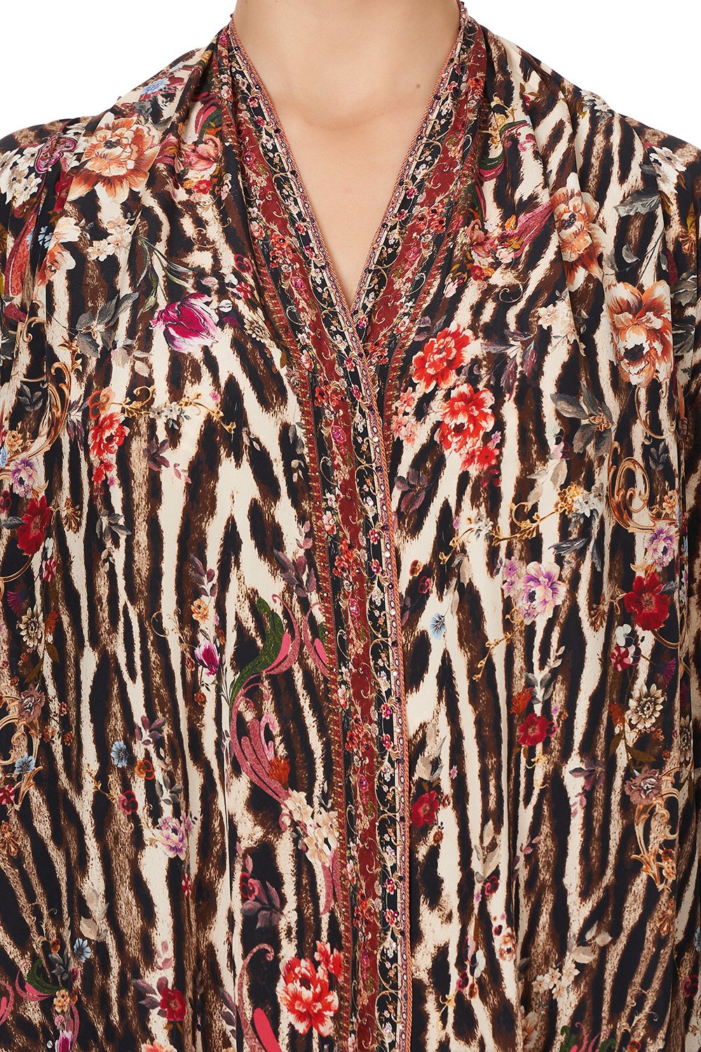 LONG CASUAL JACKET WITH POCKETS LIV A LITTLE