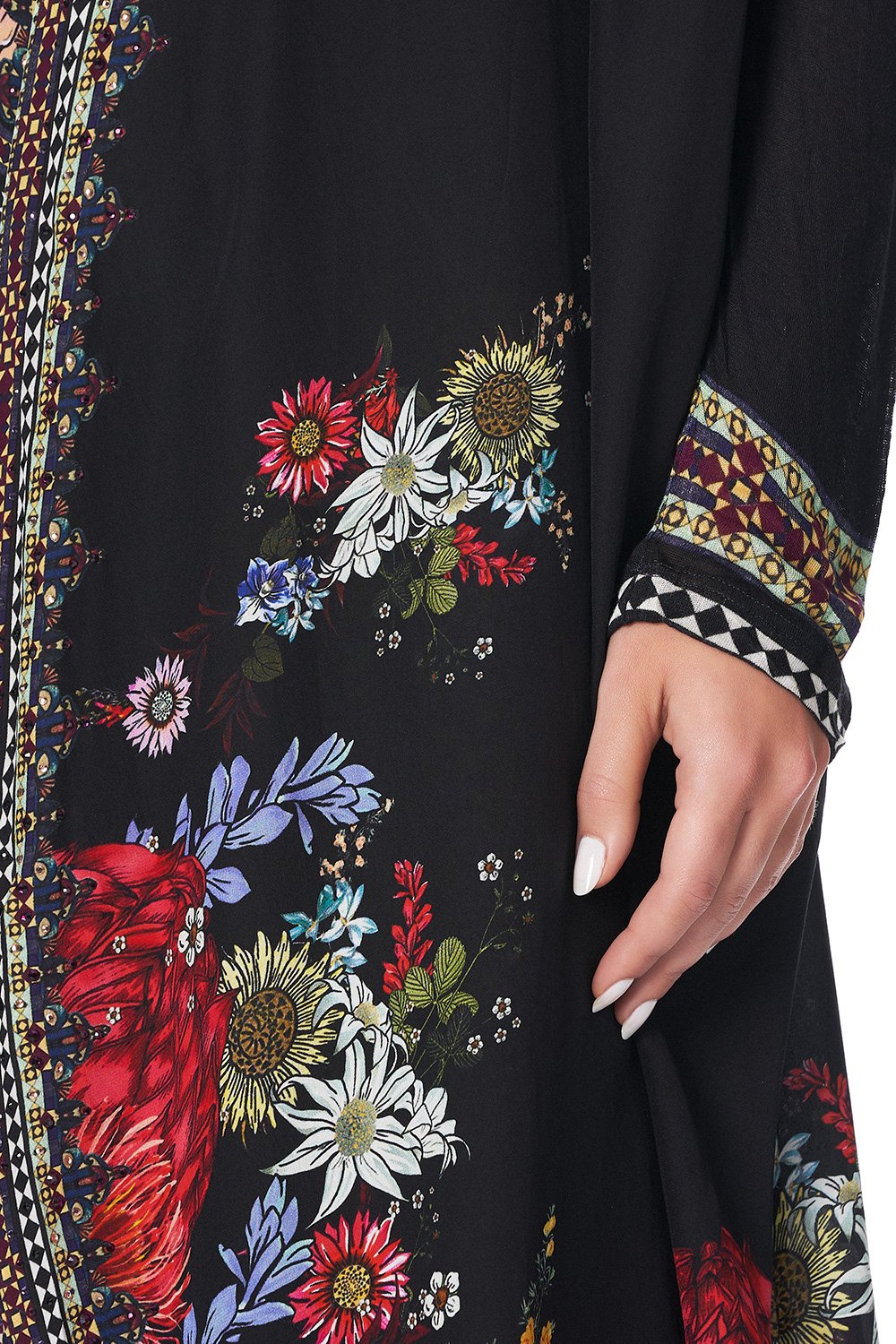 LONG CASUAL JACKET WITH POCKETS MS MATILDA