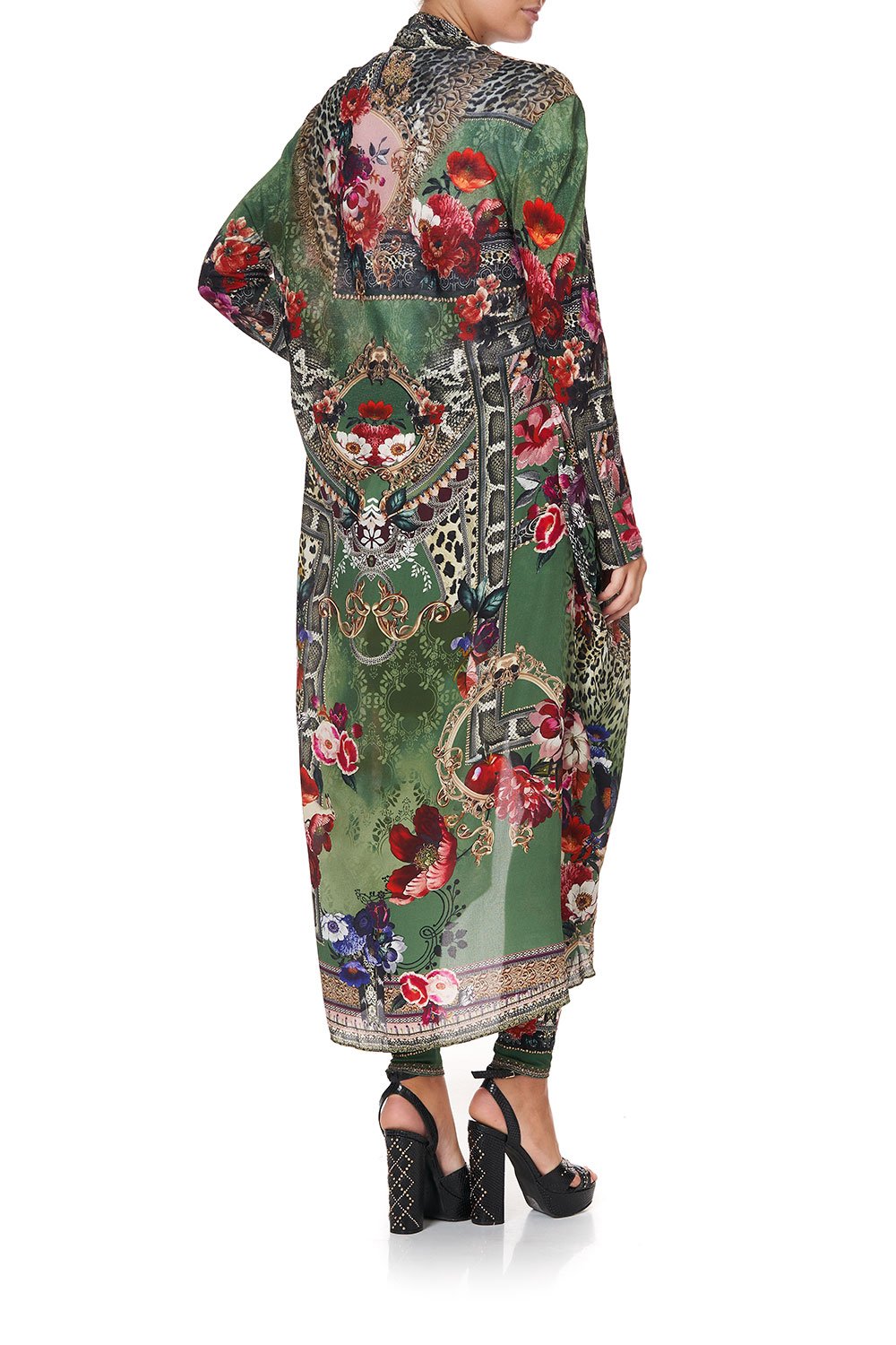 LONG CASUAL JACKET WITH POCKETS TALES OF TIME