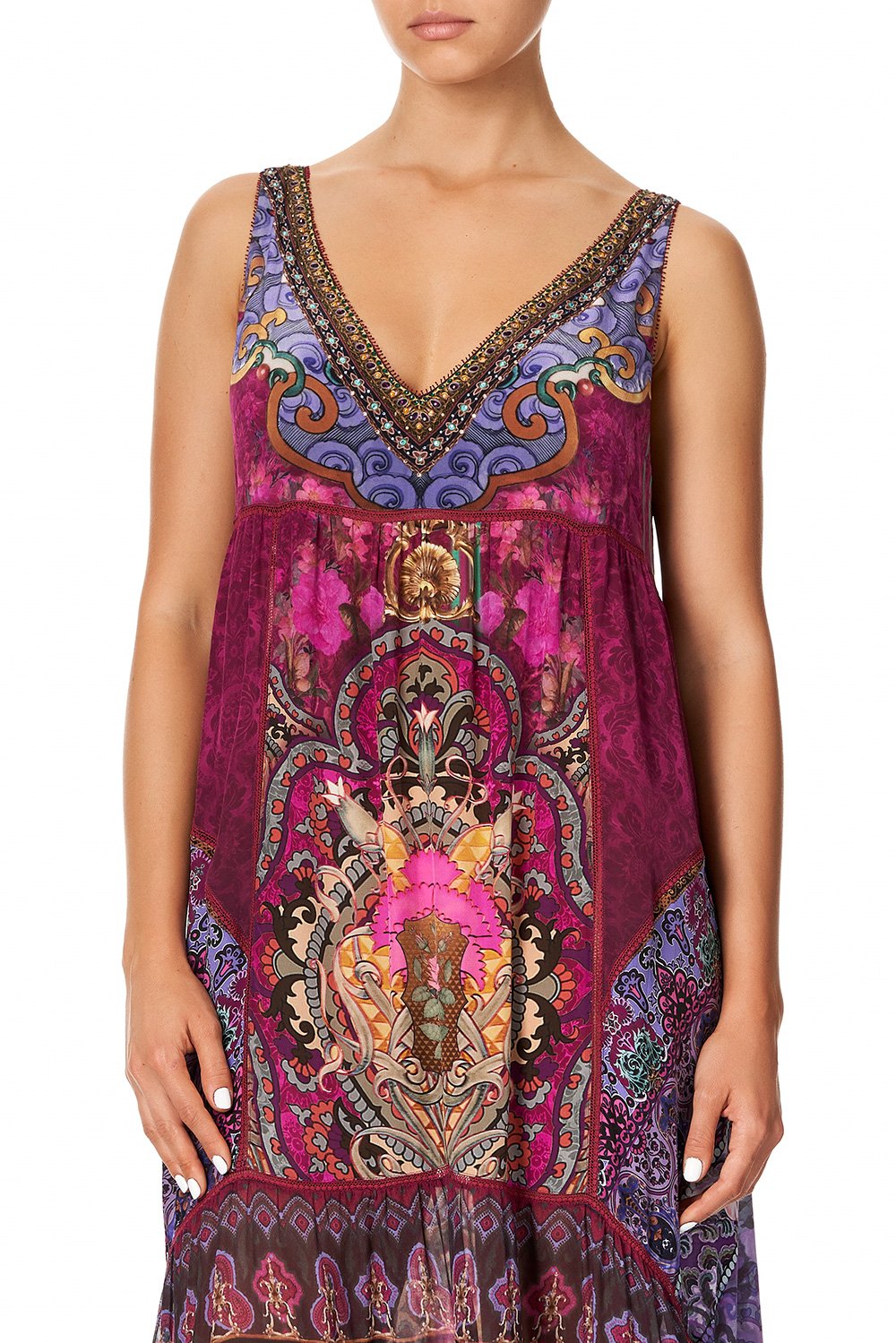 SPLICED MAXI DRESS DAUGHTER'S DESTINY