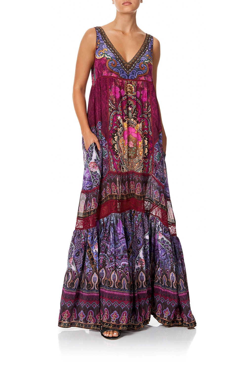 SPLICED MAXI DRESS DAUGHTER'S DESTINY