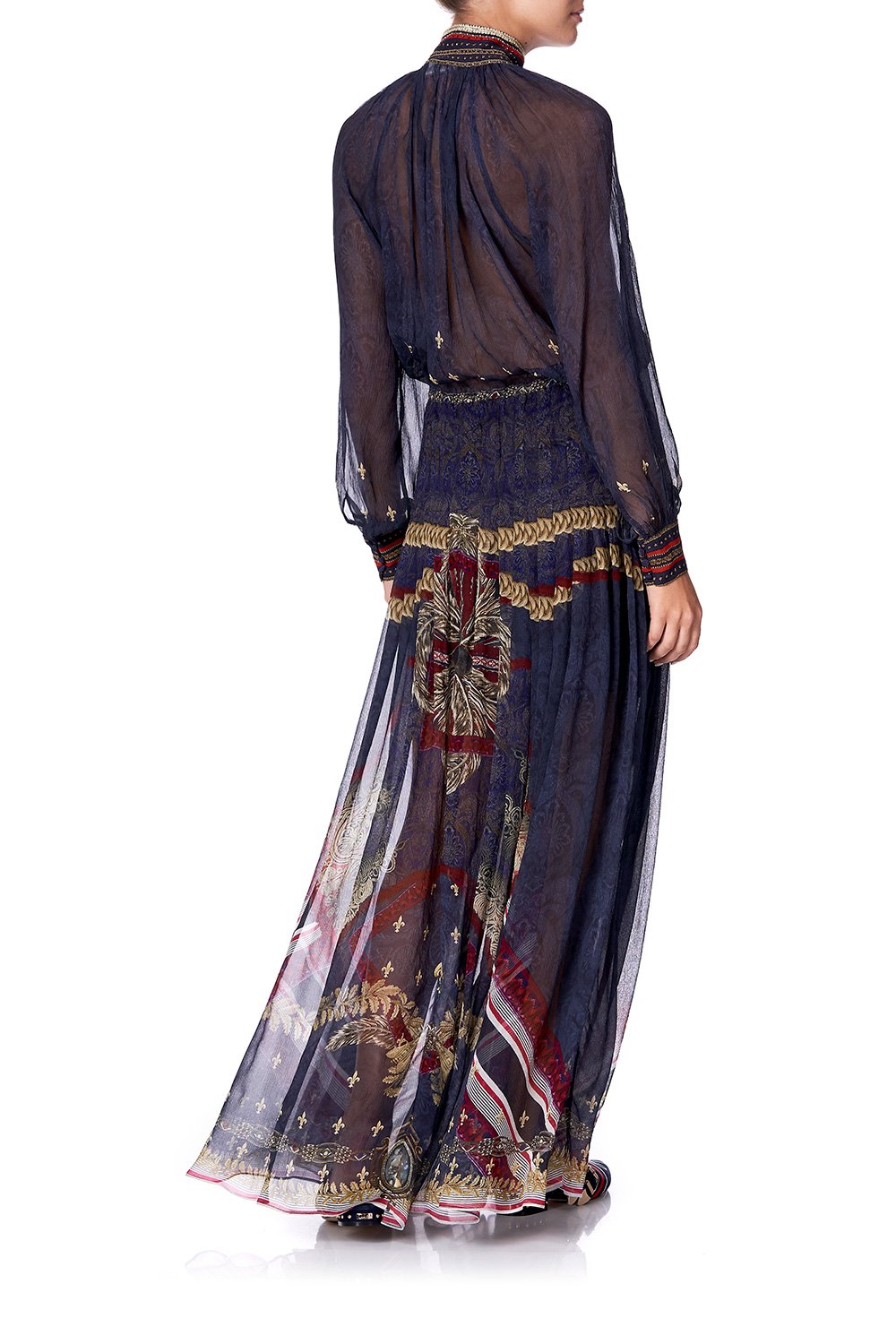 LONG SLEEVE DRESS WITH COLLAR THIS CHARMING WOMAN