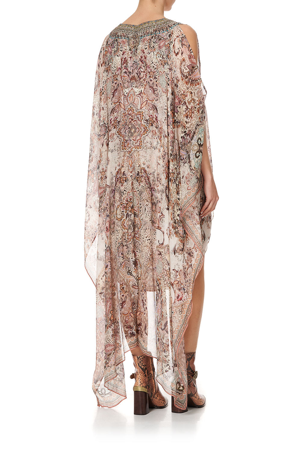 LONG SHEER OVERLAY DRESS TALES OF TALITHA