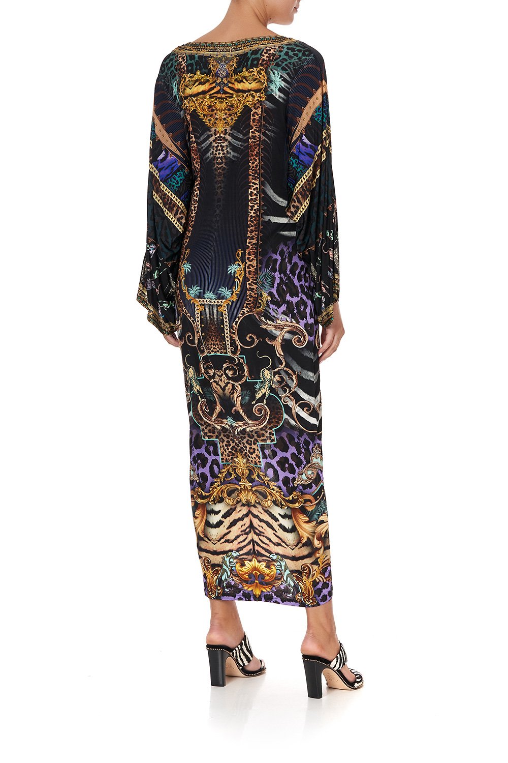 LONG SPLIT FRONT TWIST DRESS SHES GOT GRACE