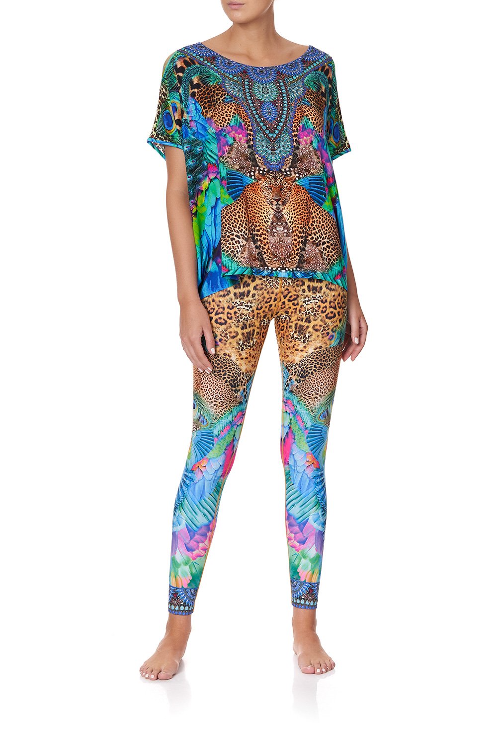 LOOSE FIT ROUND NECK TEE MOTHER XANADU