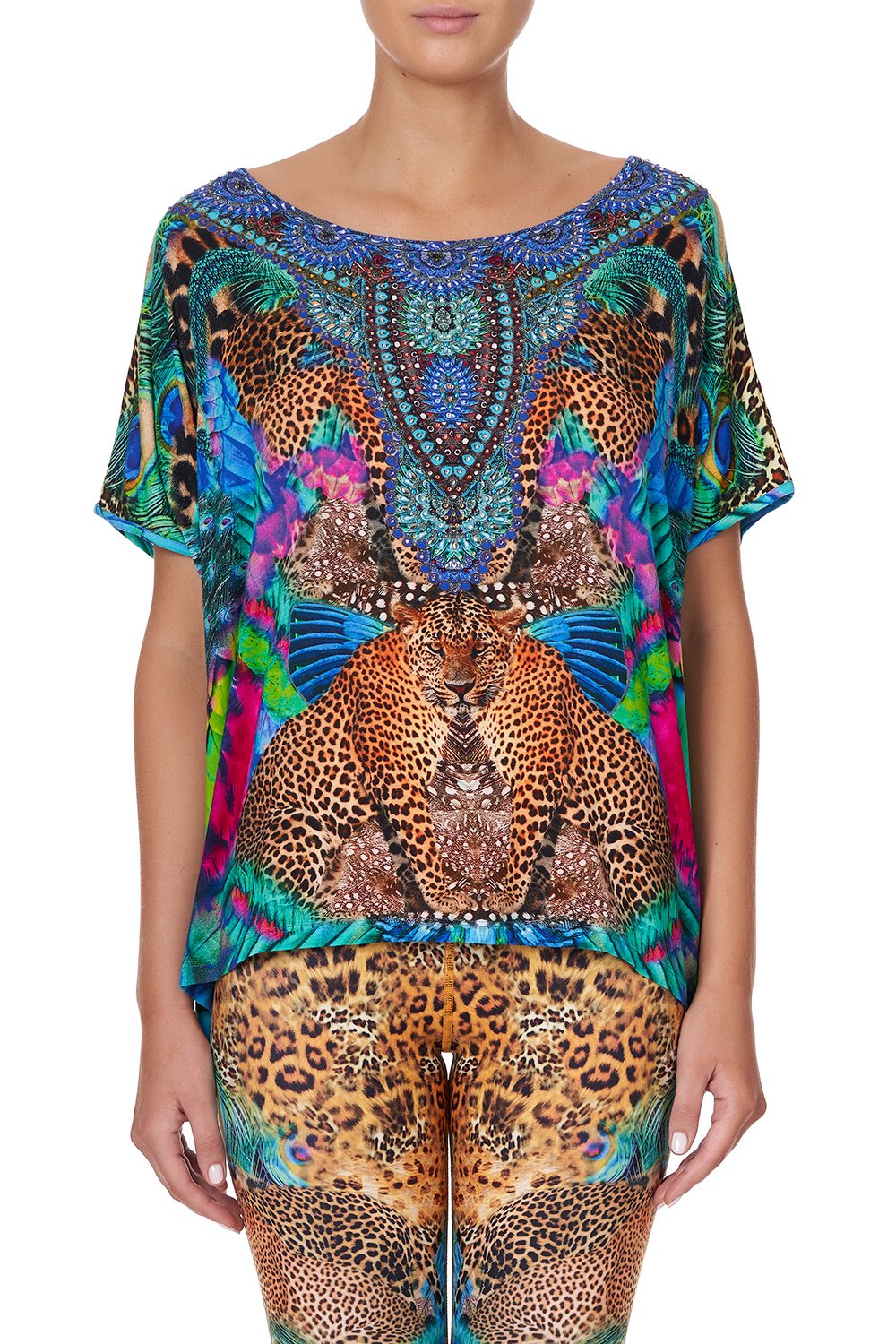 LOOSE FIT ROUND NECK TEE MOTHER XANADU