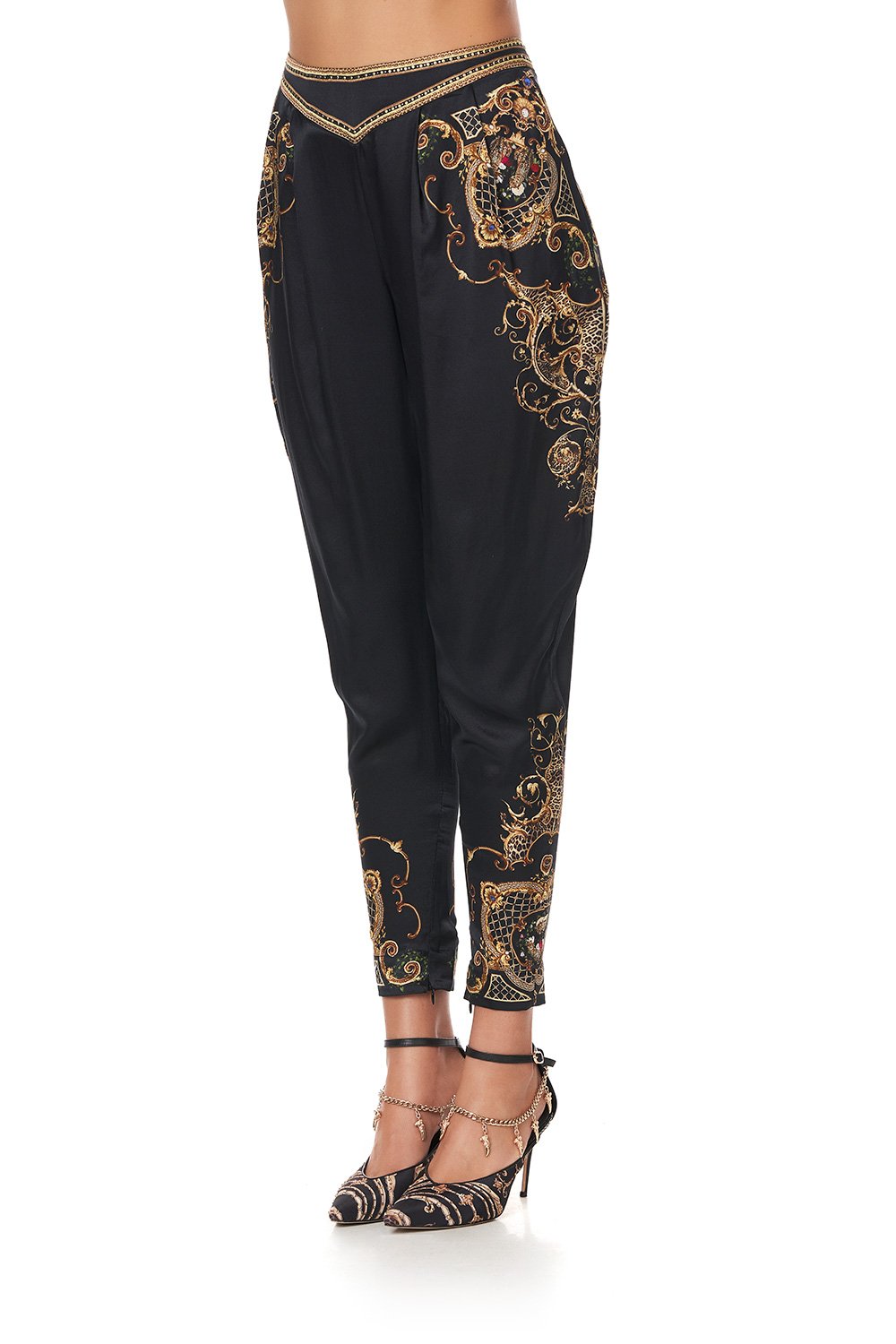 LOOSE PANT WITH DRAPED SIDE STUDIO 54