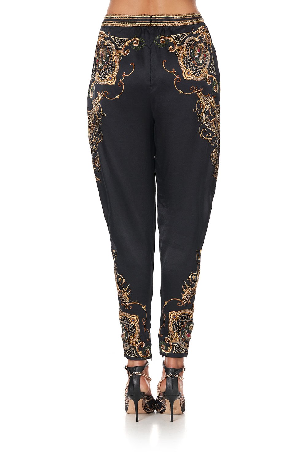 LOOSE PANT WITH DRAPED SIDE STUDIO 54