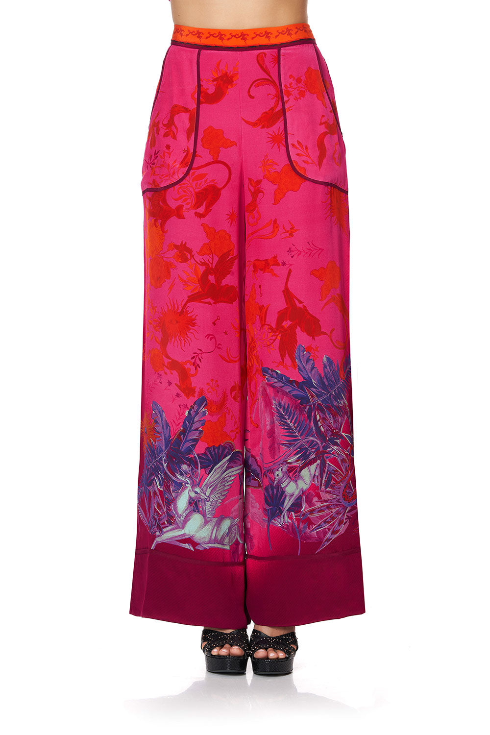 LOUNGE TROUSER WITH CUFFS TROPIC OF NEON