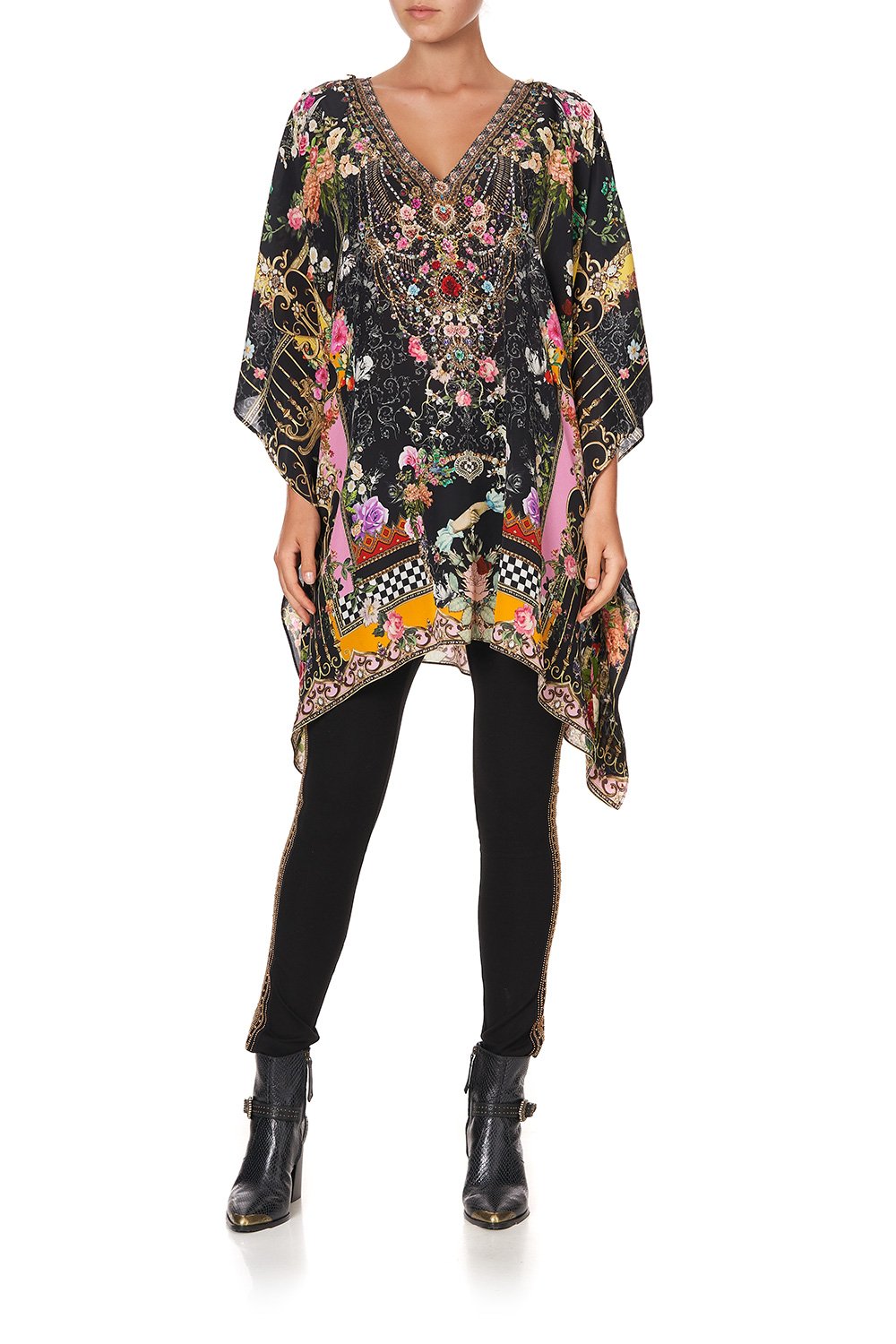 MIDI KAFTAN WITH BUTTON UP SLEEVES MONTAGUES CAPULET