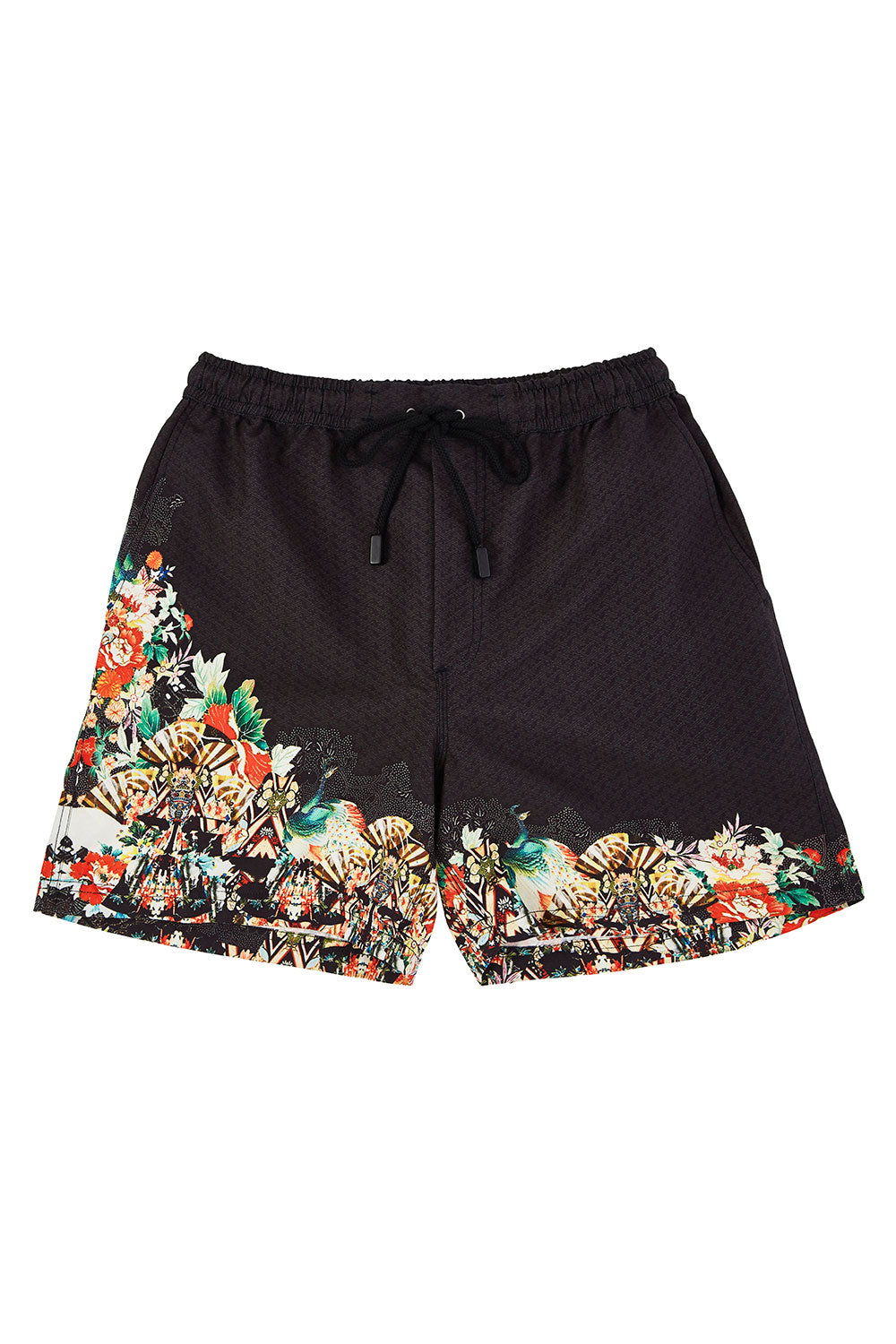 CAMILLA MIDNIGHT MOONCHILD MENS ELASTIC WAIST BOARDSHORT