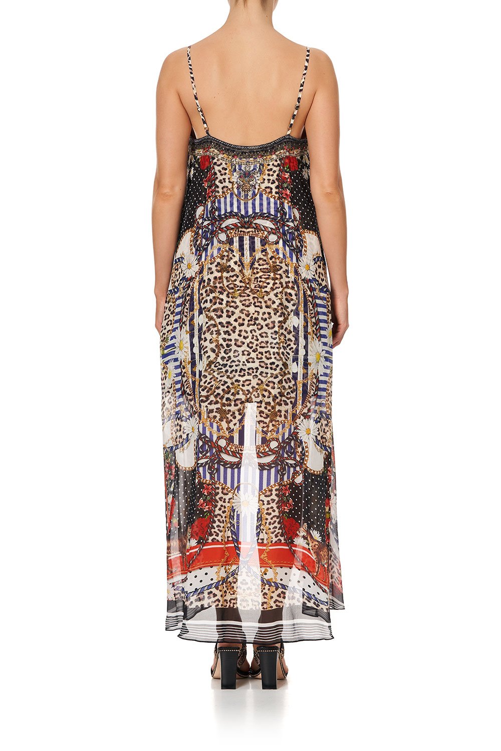 MINI DRESS WITH LONG OVERLAY DEAR BRIGITTE