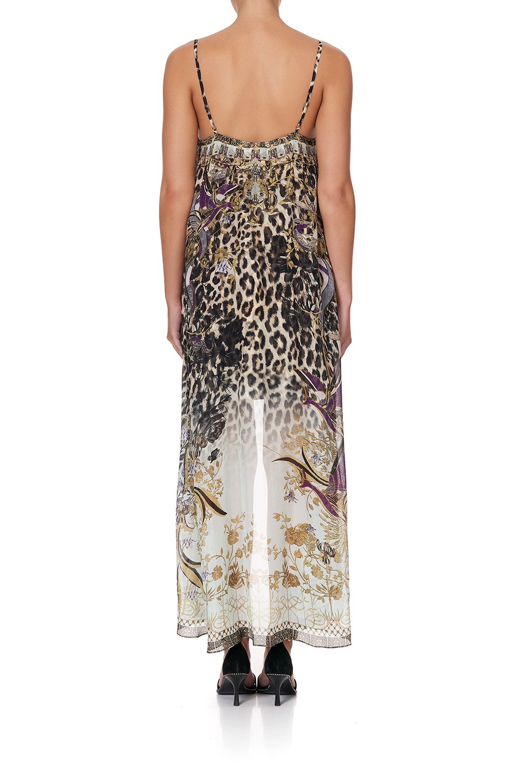 MINI DRESS WITH LONG OVERLAY NOMADIC NYMPH