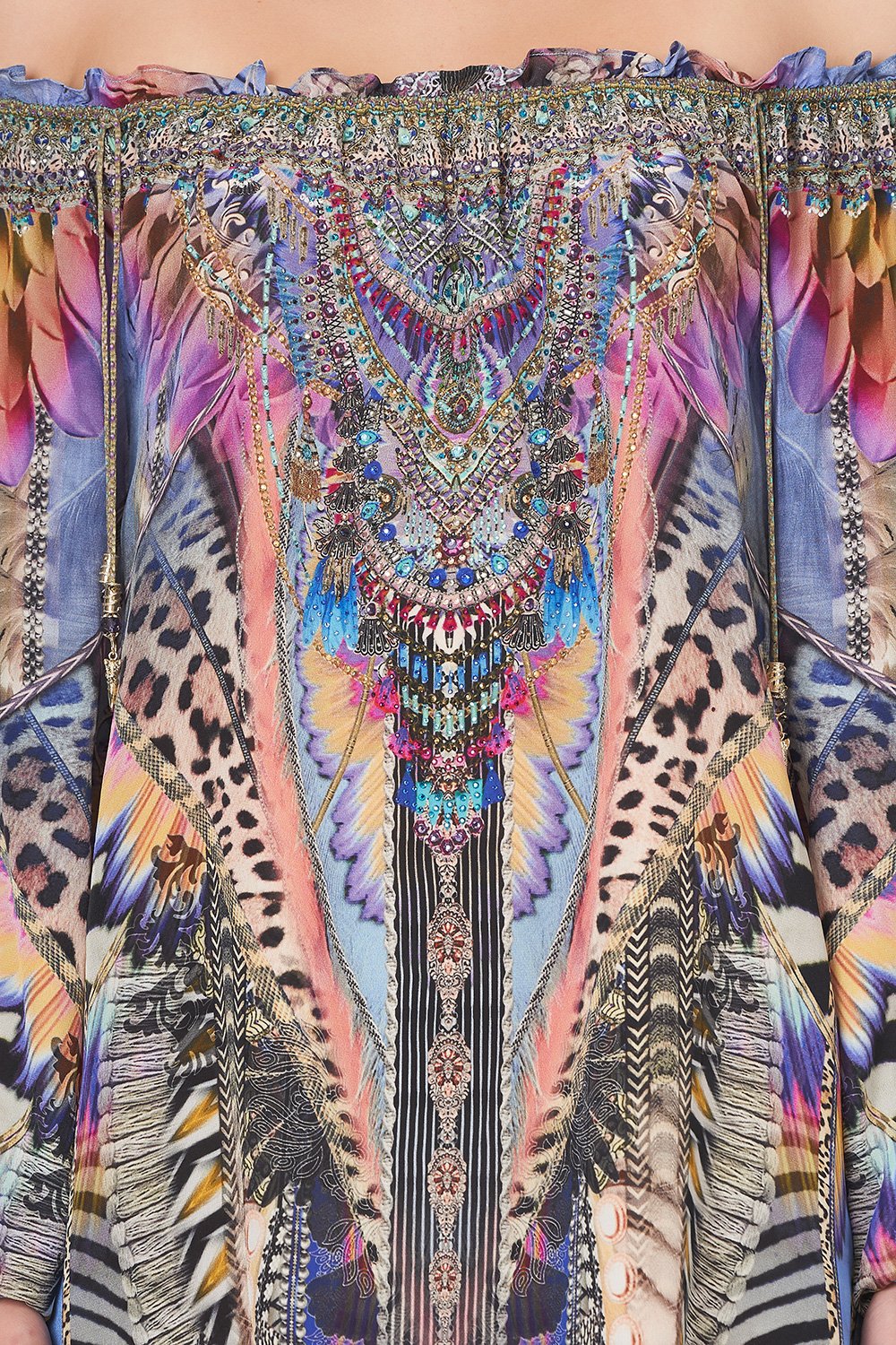 OFF SHOULDER MINI DRESS LOVE ON THE WING