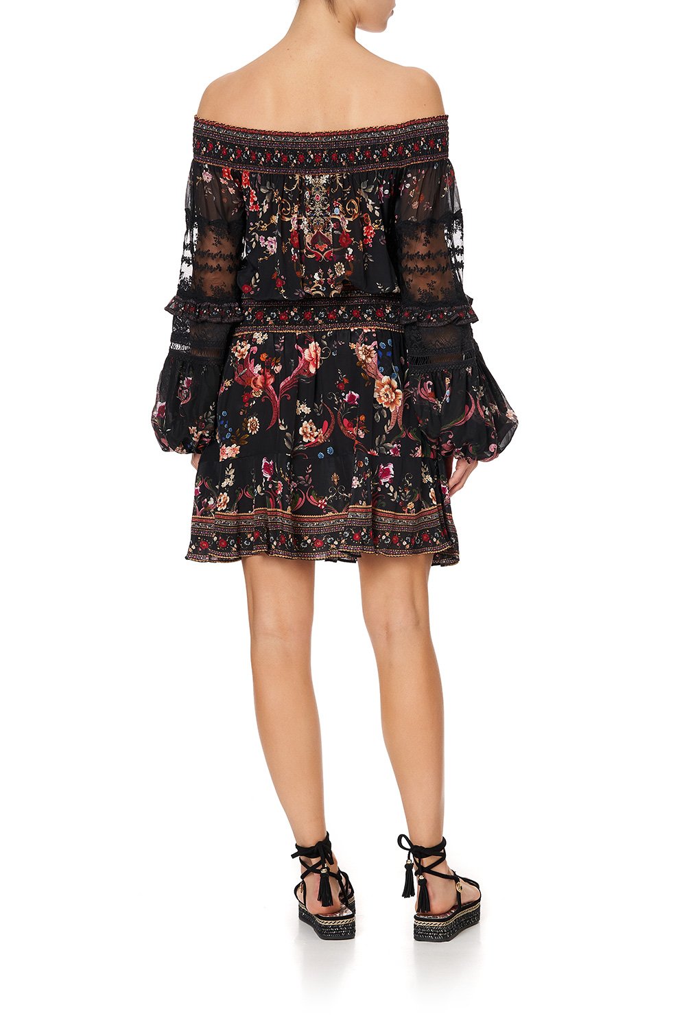 OFF SHOULDER SHORT DRESS A GIRL LIKE YOU