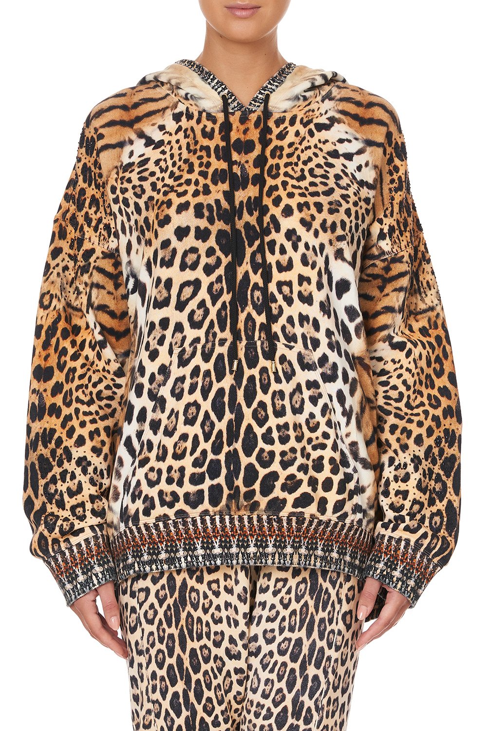 OVERSIZED BOYFRIEND HOODIE JAGUAR